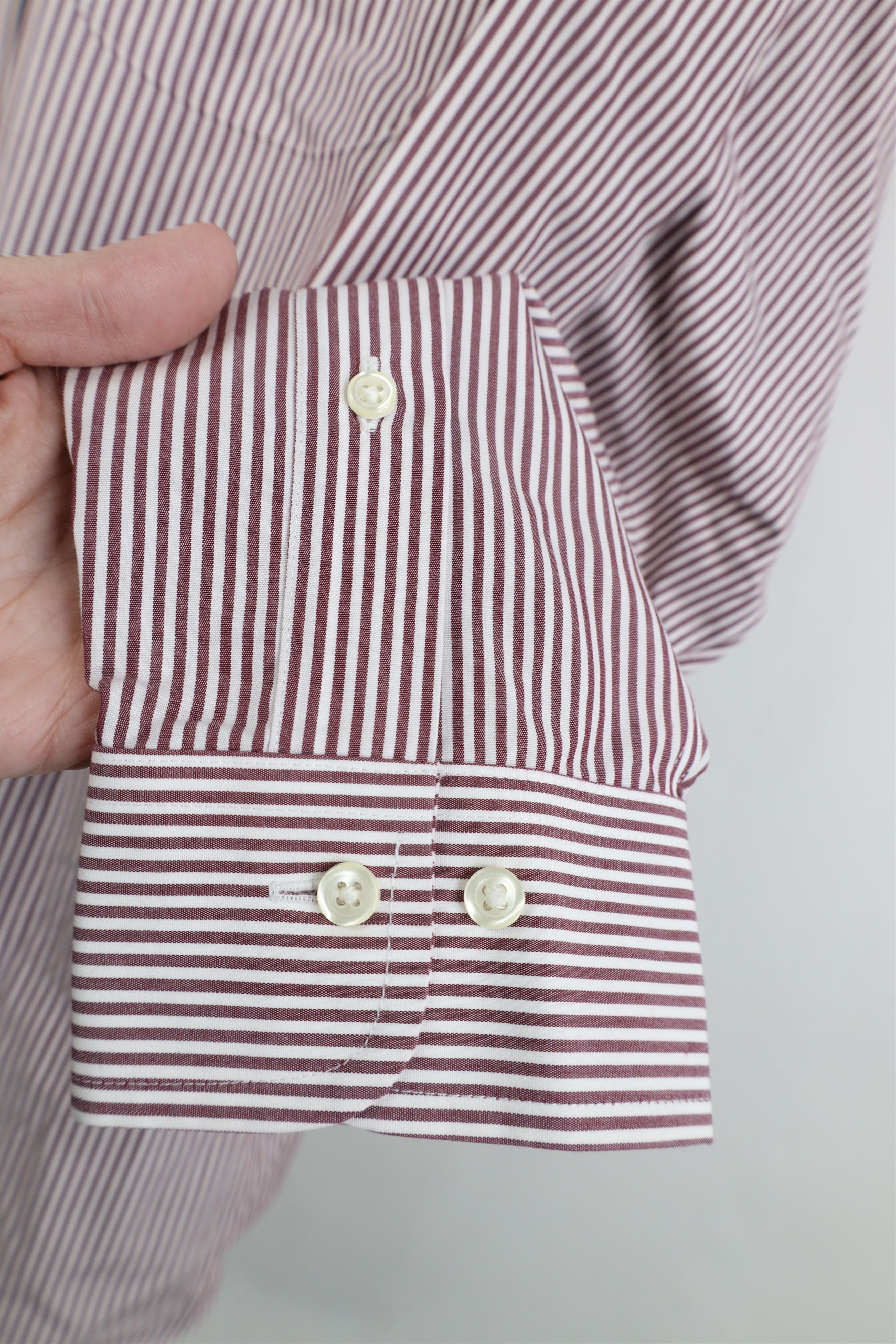 Brooks Brothers Vintage 90s Brooks Brothers Regent Pinstriped Button Shirt Size US M / EU 48-50 / 2 - 5 Thumbnail