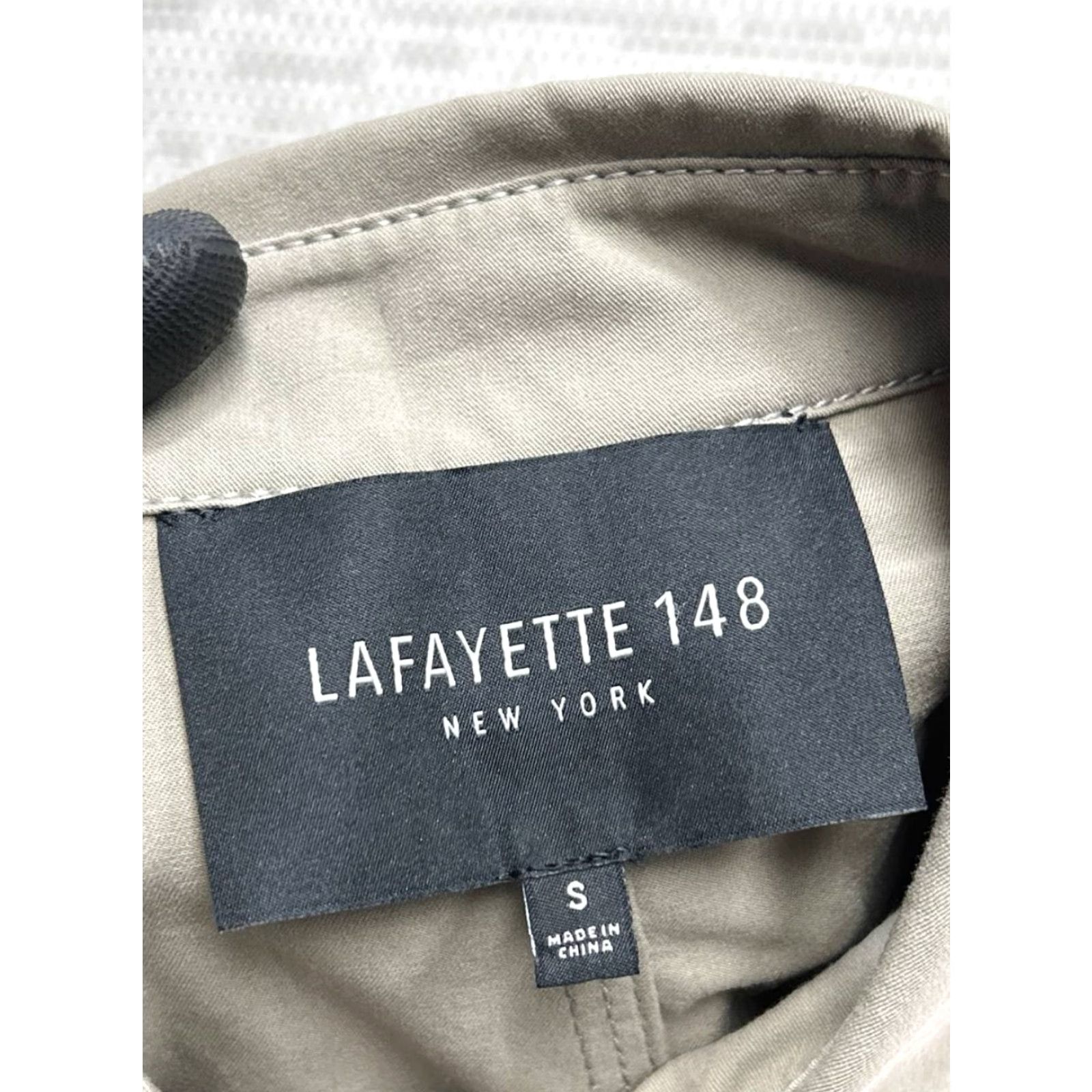 Vintage Lafayette 148 New York Jacket Womens Small Green Cotton Full Zip Jacket Short Title: Lafayette 148 New York Jacket Womens Small Green Full Zip - Mens? Size S / US 4 / IT 40 - 3 Thumbnail