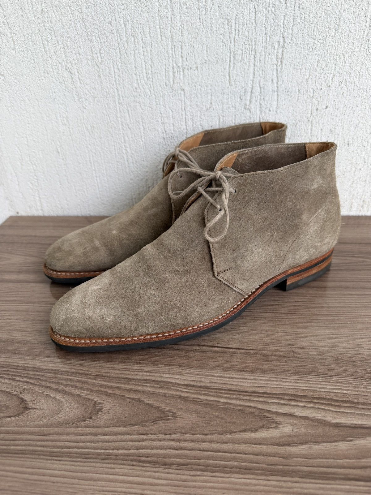Crockett & Jones Hartland suede chukka boots Size US 9 / EU 42 - 1 Thumbnail
