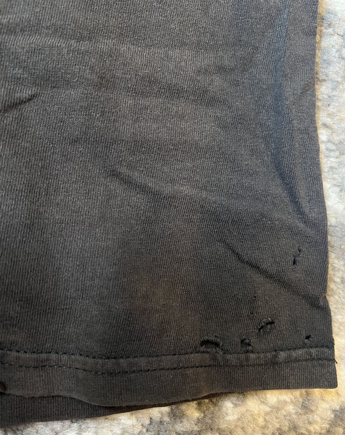 Vintage THRASHED Vintage Eagle Butterfly American shirt - black - L Size US L / EU 52-54 / 3 - 11 Thumbnail