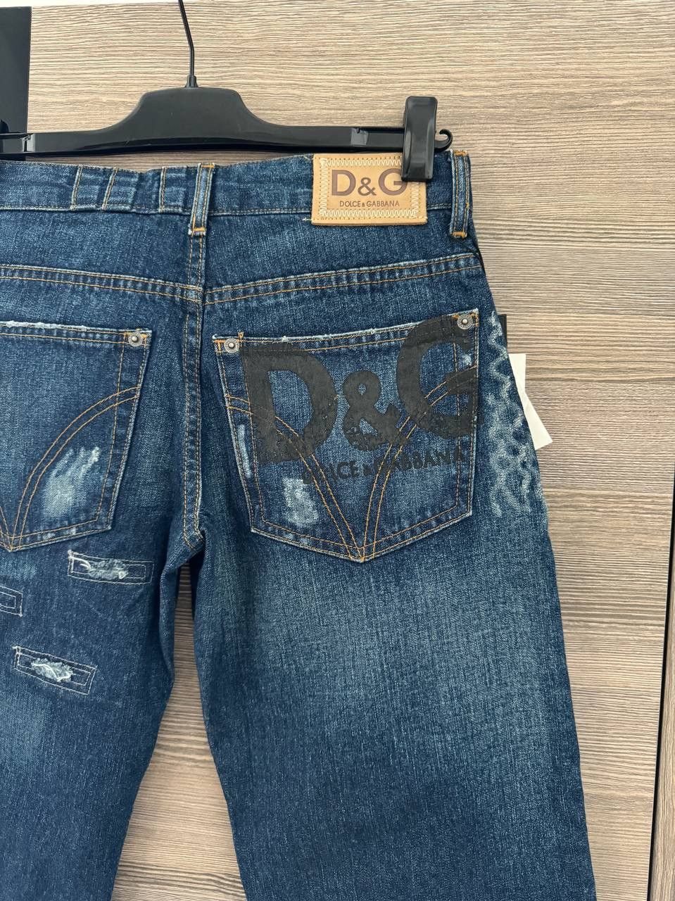 Dolce & Gabbana × If Six Was Nine × Vintage Y2K Dolce&Gabbana Jeans Pants Logo Size 30" / US 8 / IT 44 - 2 Thumbnail
