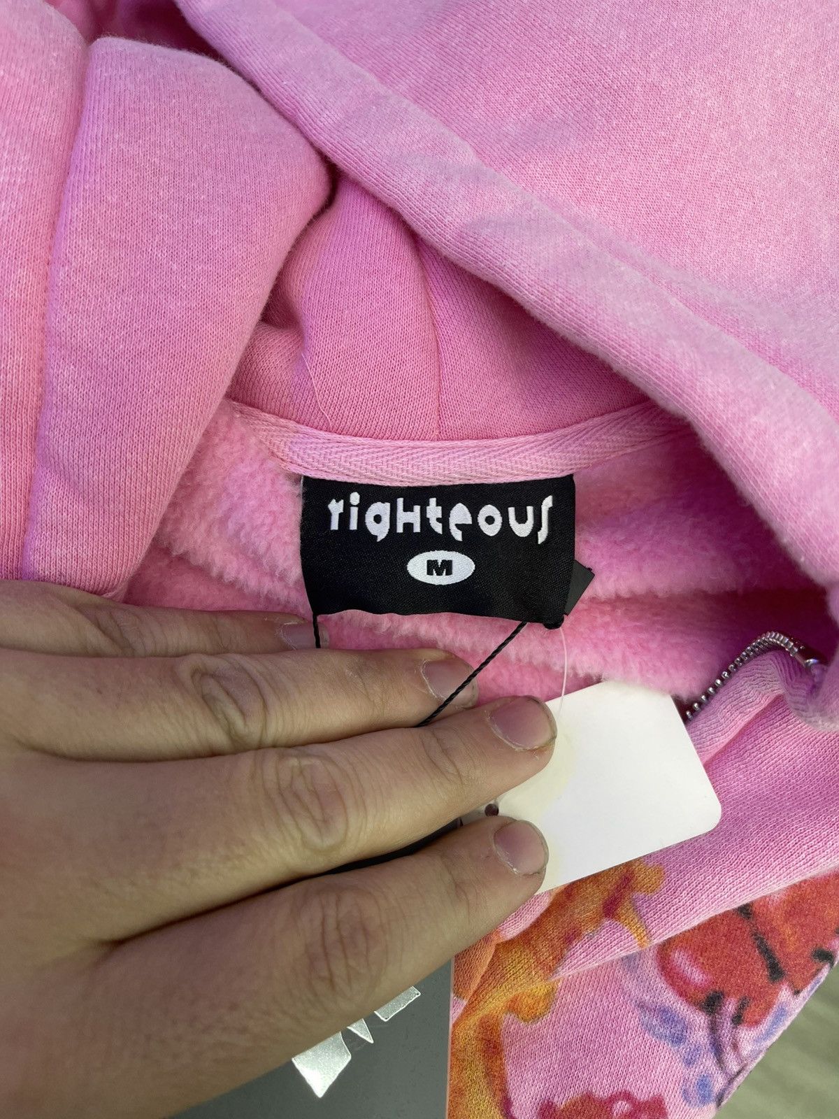 Other Righteous zip Up hoodie pink Size US M / EU 48-50 / 2 - 3 Thumbnail