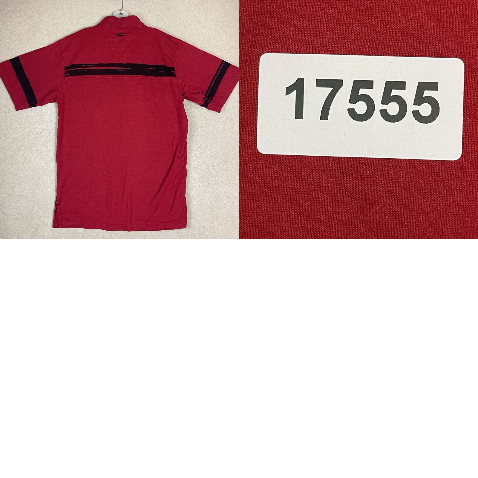 Fubu FUBU Polo Shirt Mens L Red The Collection Vintage Short Sleeve Rugby Knit Shirts Size US L / EU 52-54 / 3 - 8 Thumbnail