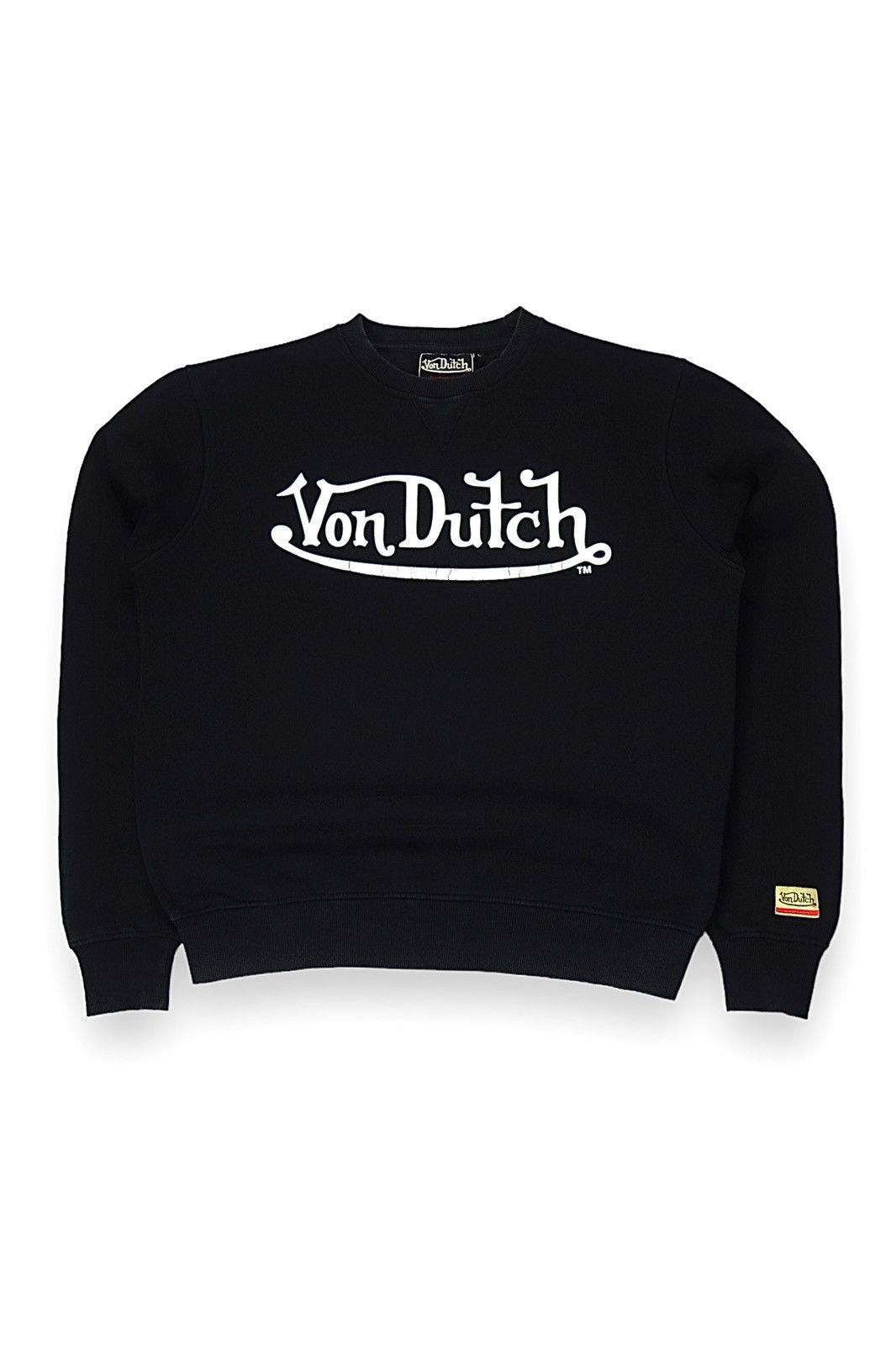 Von Dutch Vintage Von Dutch Big Logo Y2K black Sweatshirt Size US L / EU 52-54 / 3 - 1 Thumbnail