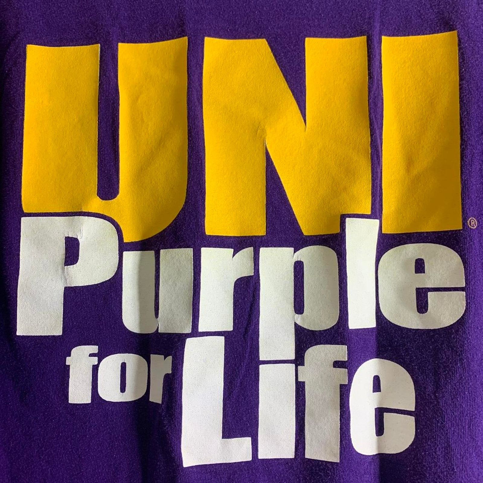 NCAA Y2K 2000’s UNIVERSITY OF NORTHERN IOWA PANTHERS tee shirt M Size US M / EU 48-50 / 2 - 7 Thumbnail