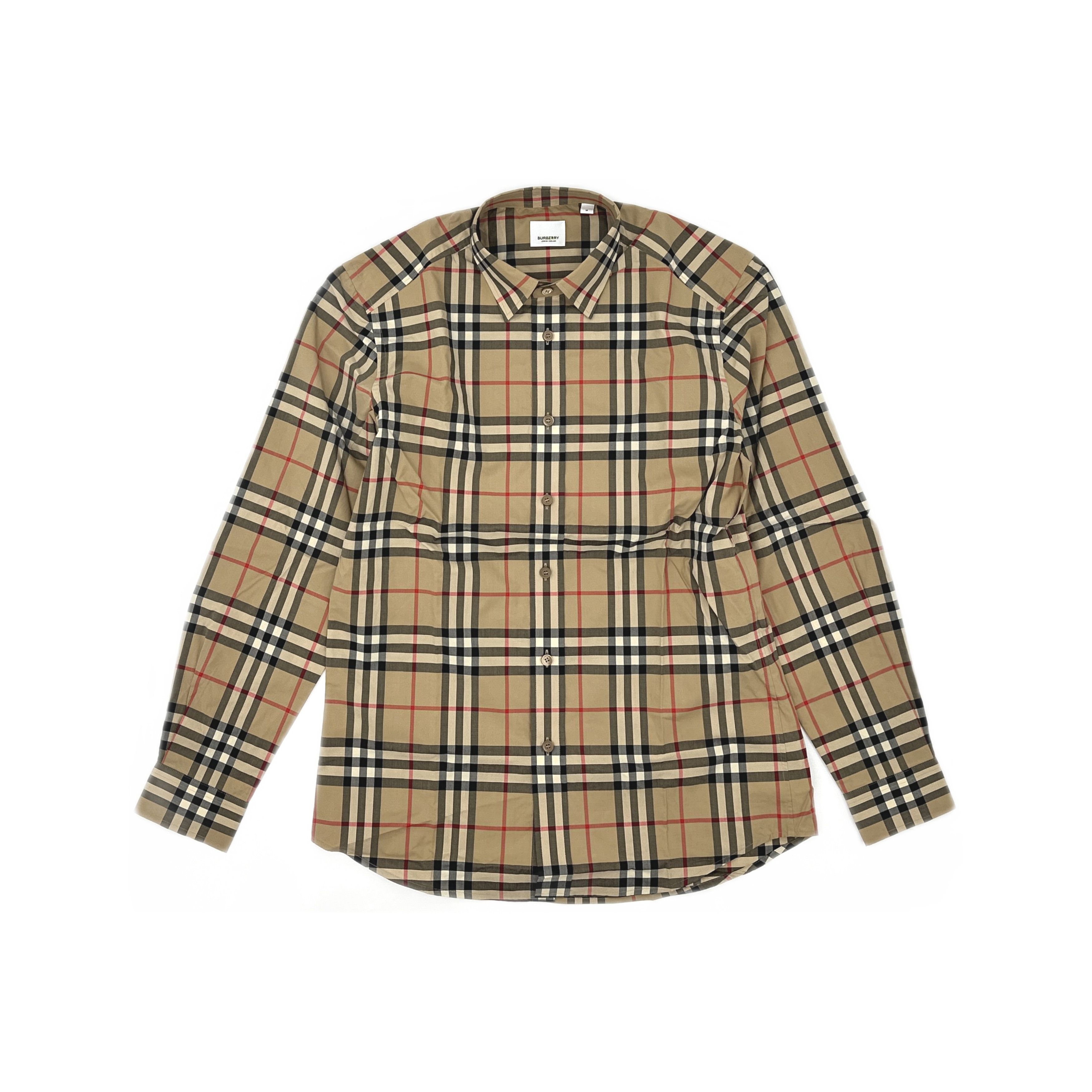 Burberry Burberry Classic Check Button Up Shirt Size M Size US M / EU 48-50 / 2 - 1 Thumbnail