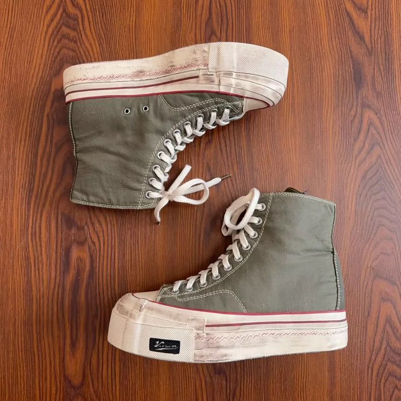 Visvim Visvim Skagway Hi G.Patten ICT High Top Sneakers-2506 Size US 9.5 / EU 42-43 - 1 Thumbnail