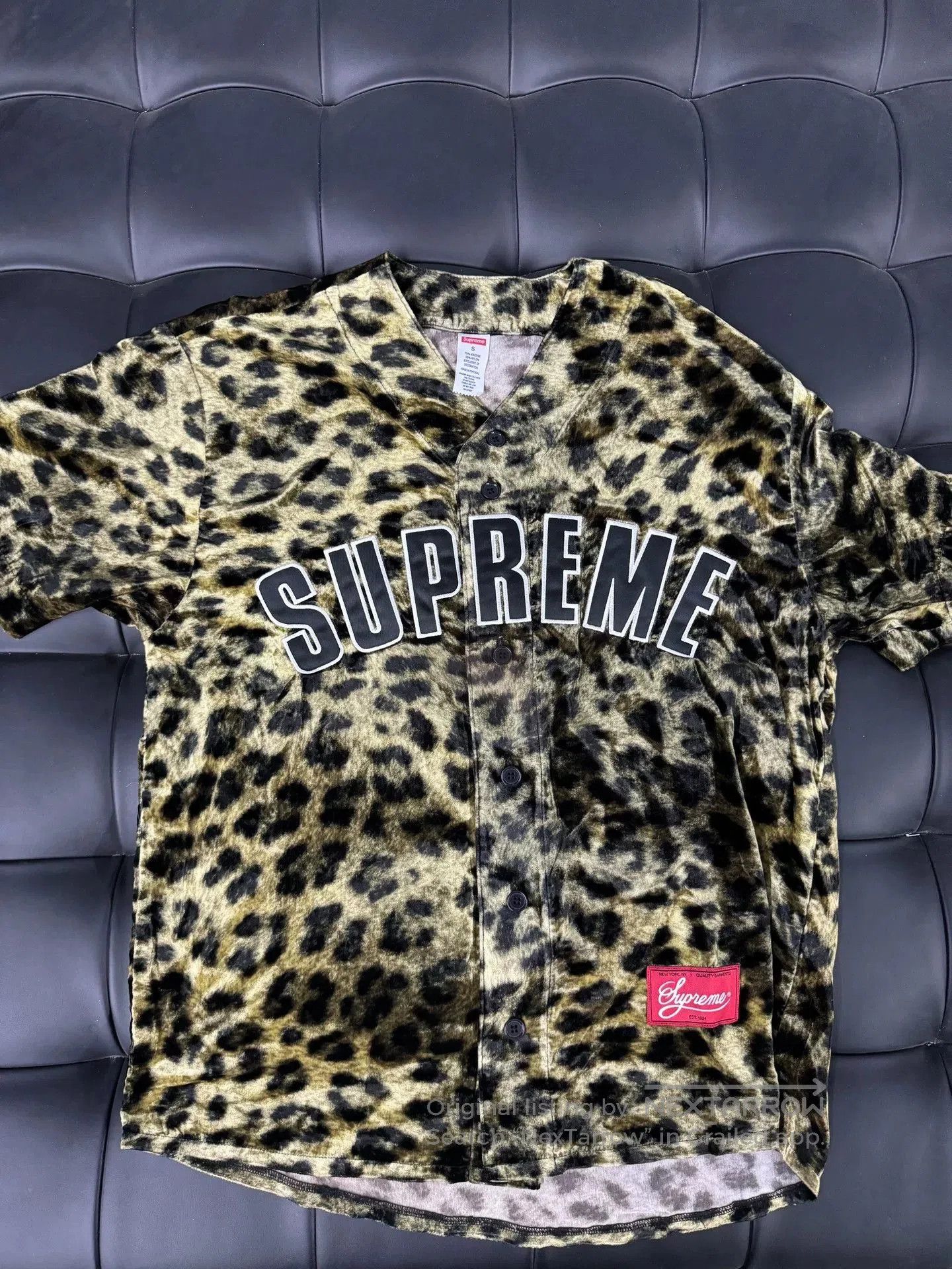Supreme Supreme Leopard Print Short Sleeve Shirt. Size US S / EU 44-46 / 1 - 2 Thumbnail