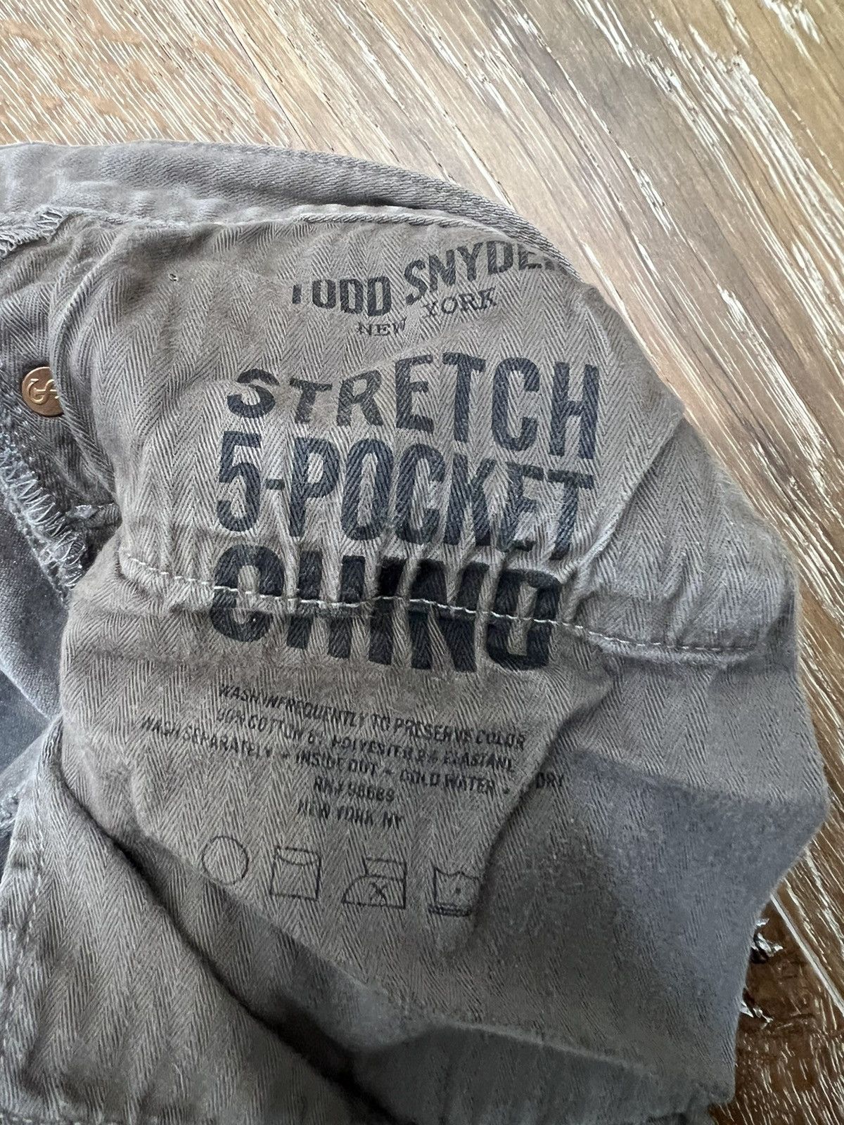 Todd Snyder Todd Snyder stretch 5 Pocket chino pants Size US 32 / EU 48 - 5 Thumbnail