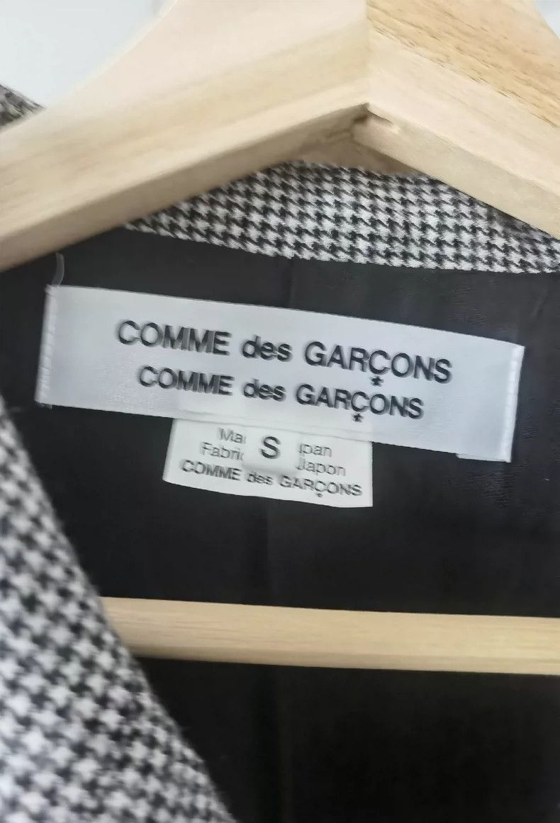 Comme des Garcons Comme Des Garcons Thousand bird grid wool coat 2506-Nextarr Size S / US 4 / IT 40 - 3 Thumbnail