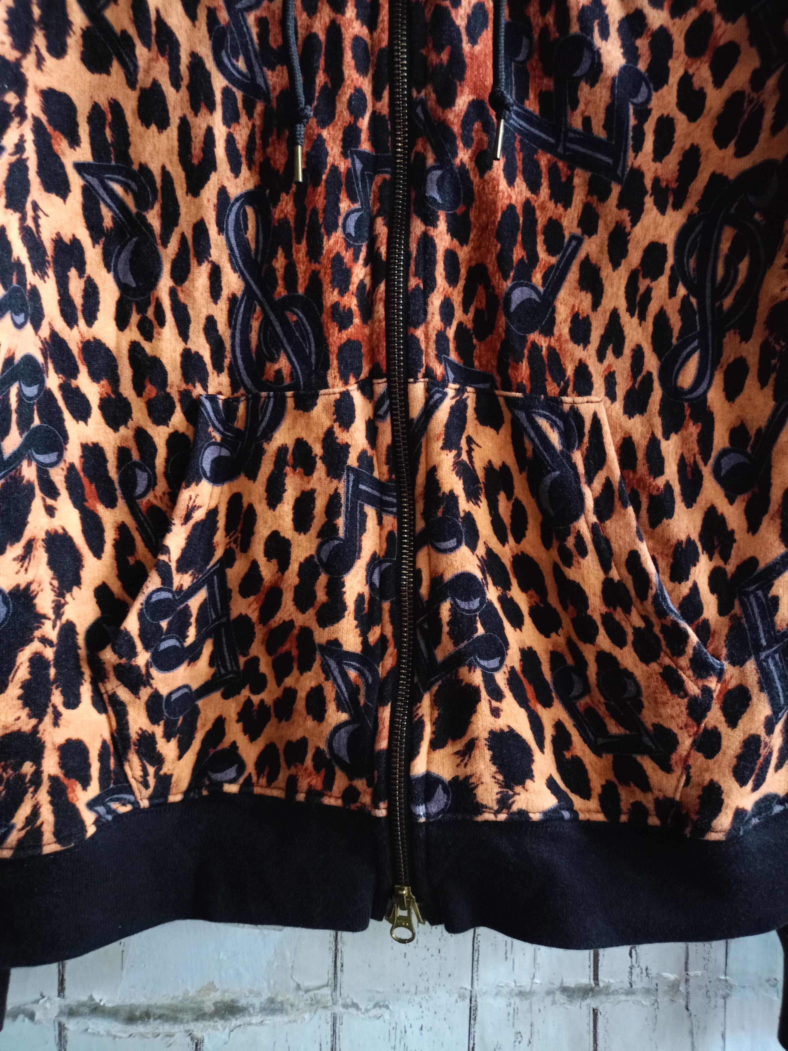 Joyrich Joyrich Leopard Zip Hoodie Size L / US 10 / IT 46 - 4 Thumbnail