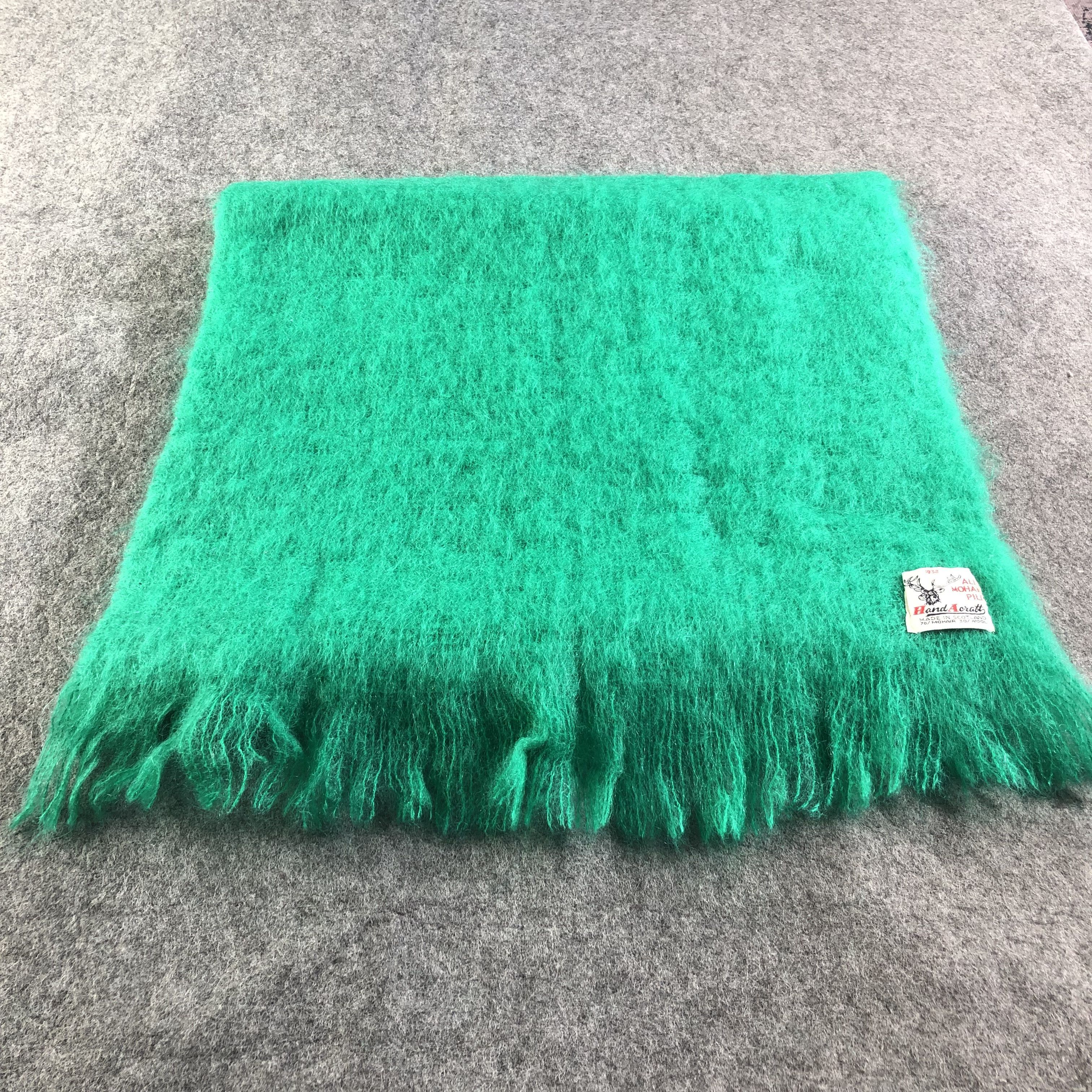 Vintage Hand A Carft Mohair Scarf Muffler Neckwear V2551 Size ONE SIZE - 2 Thumbnail