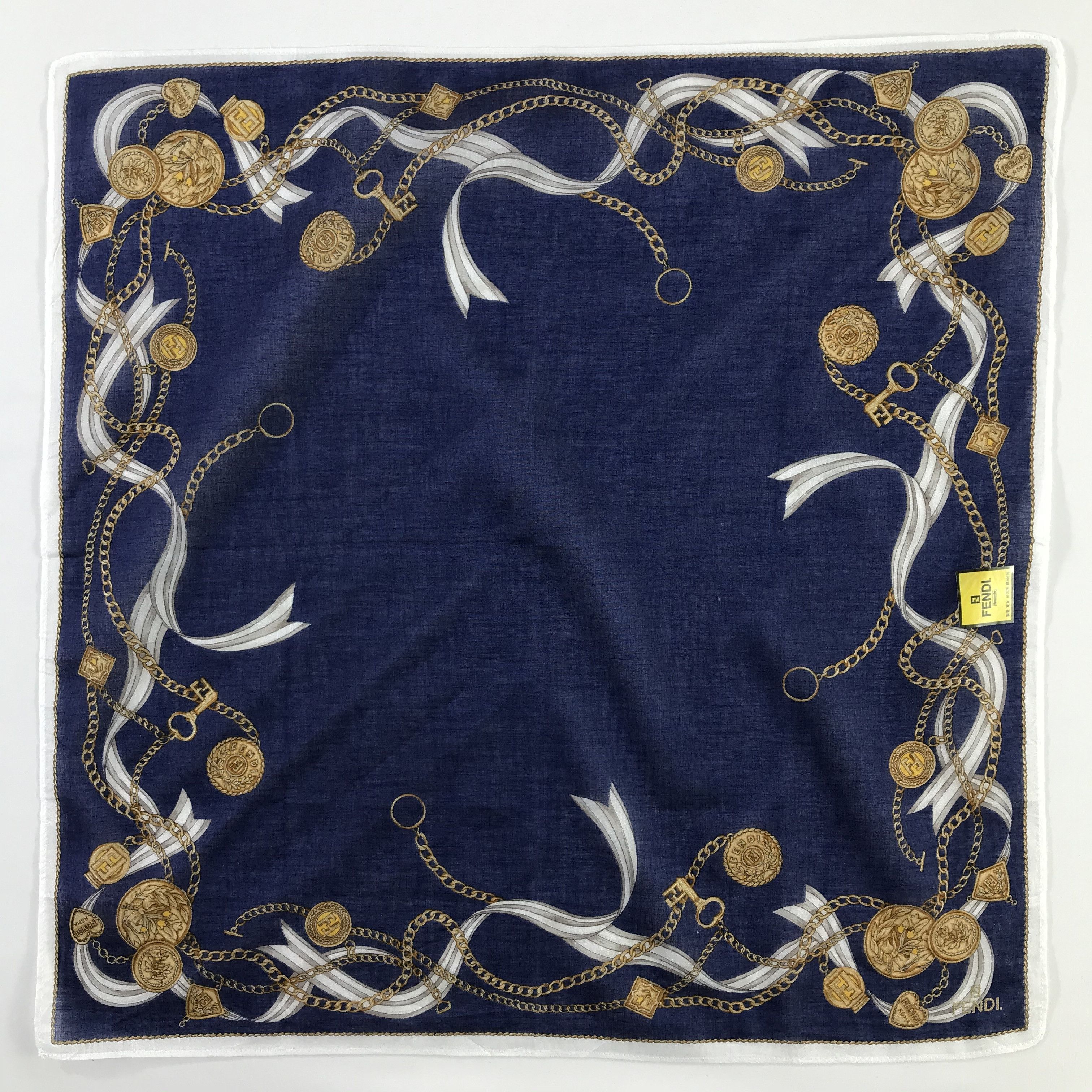 Vintage Fendi Handkerchief / Neckerchief / Bandana Size ONE SIZE - 3 Thumbnail