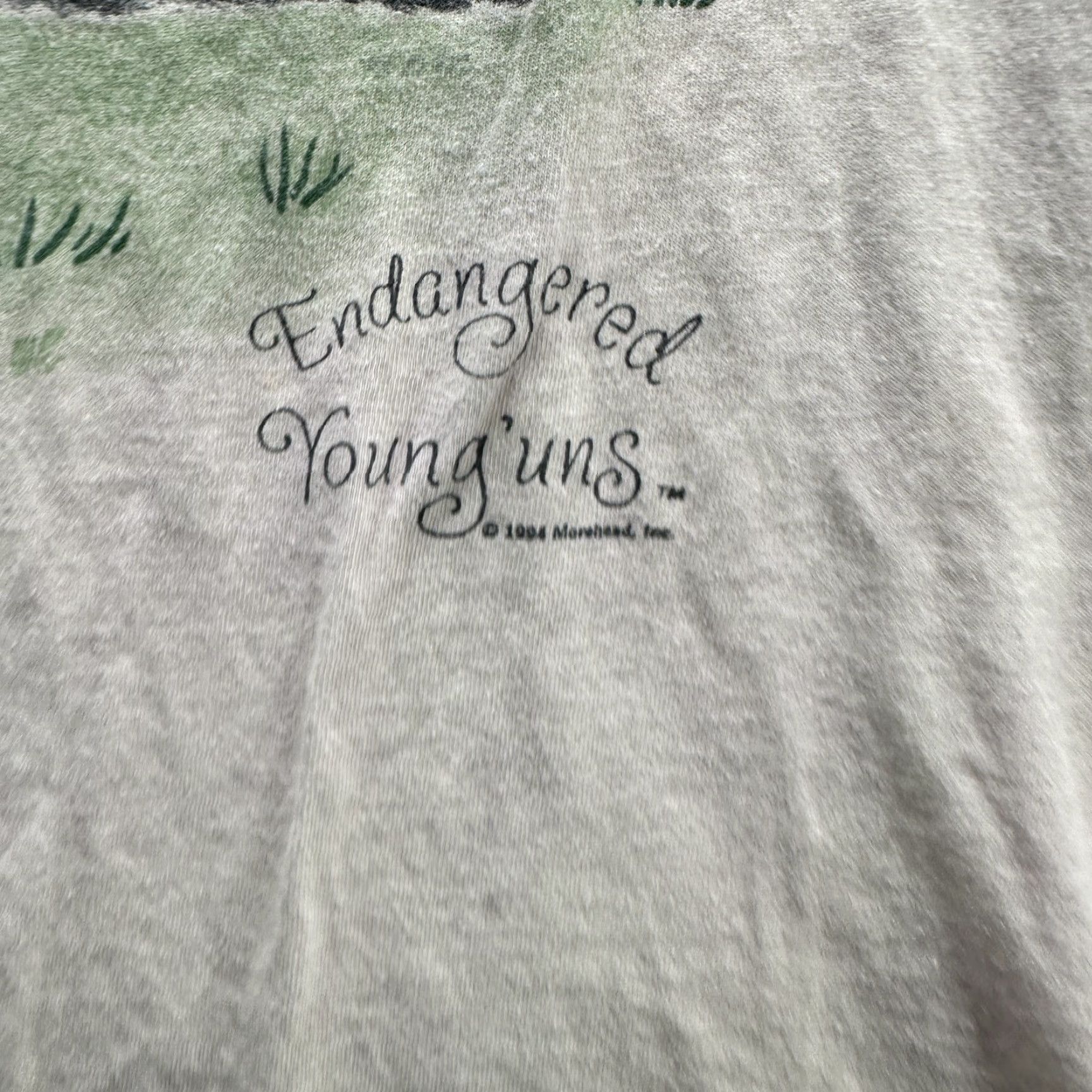 Vintage VINTAGE Nature's Young'uns Shirt Mens One Size Large Panda Graphic 90s Nature USA Mens Size US L / EU 52-54 / 3 - 6 Thumbnail