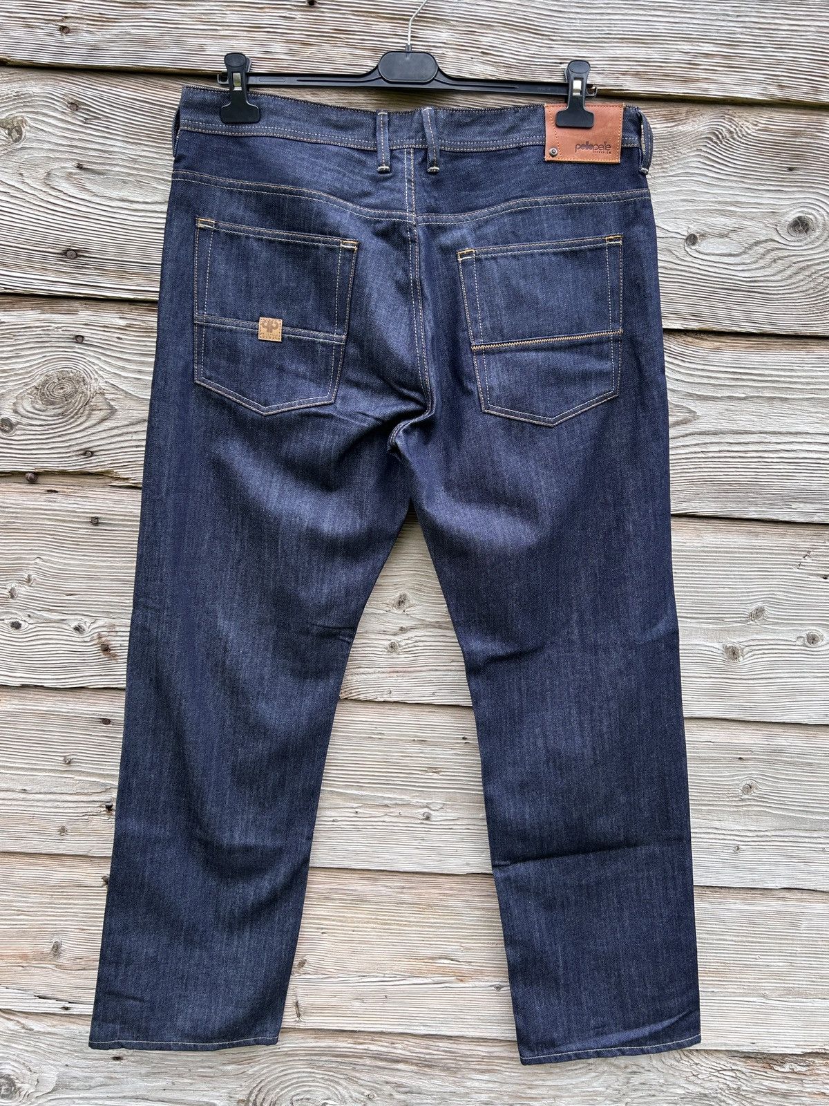Pelle Pelle Pelle Pelle Cross Fit Indigo Raw Denim Jeans W38 