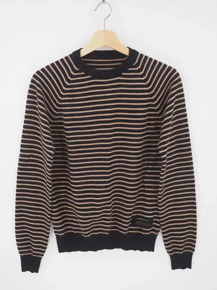 Prada Prada Vintage Stripe Knitwear Sweater-2507 Size US S / EU 44-46 / 1 - 6 Thumbnail