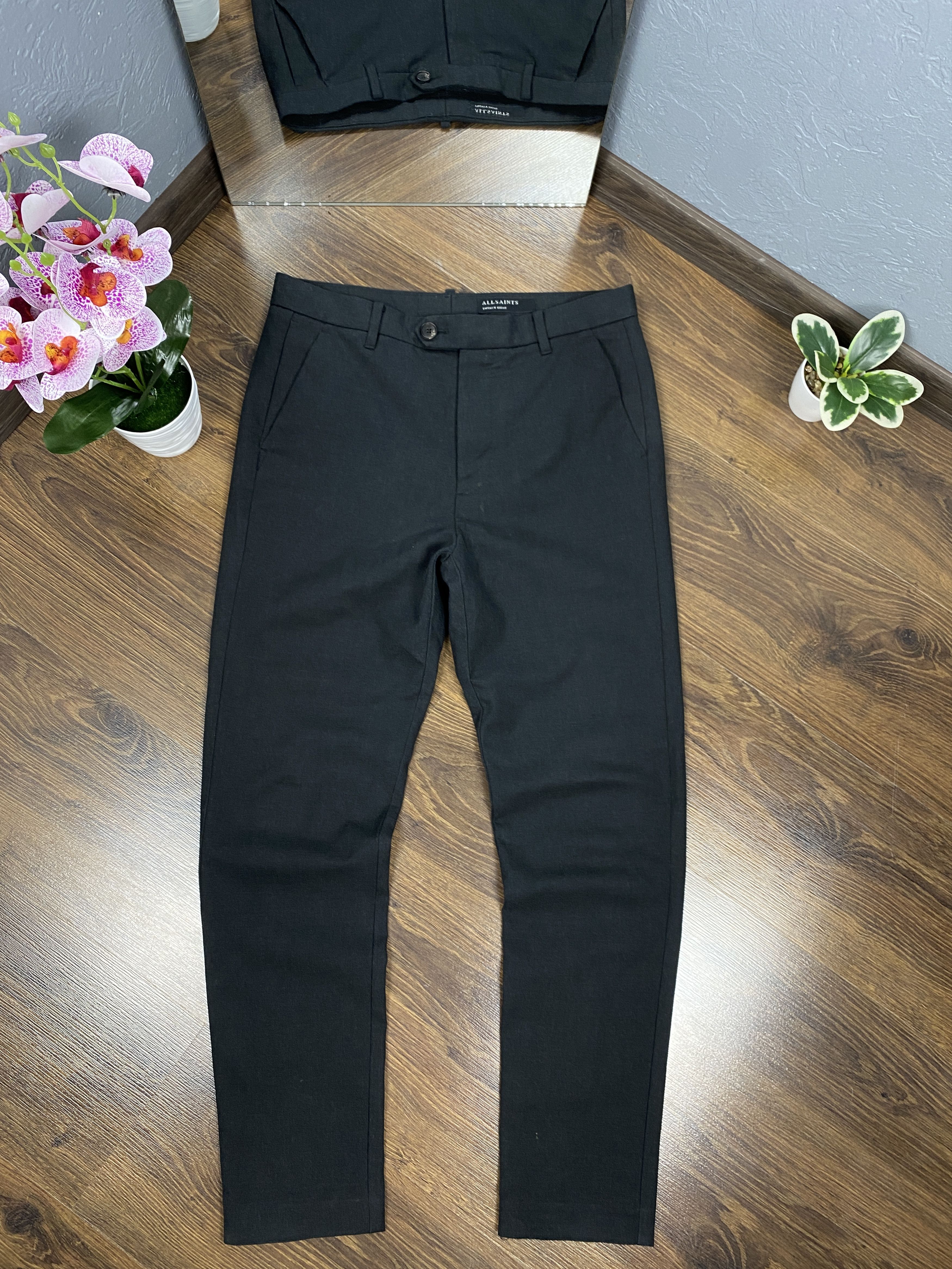 Allsaints Allsaints Silas Trousers Classic Wool Chino Pants Size US 28 / EU 44 - 1 Thumbnail