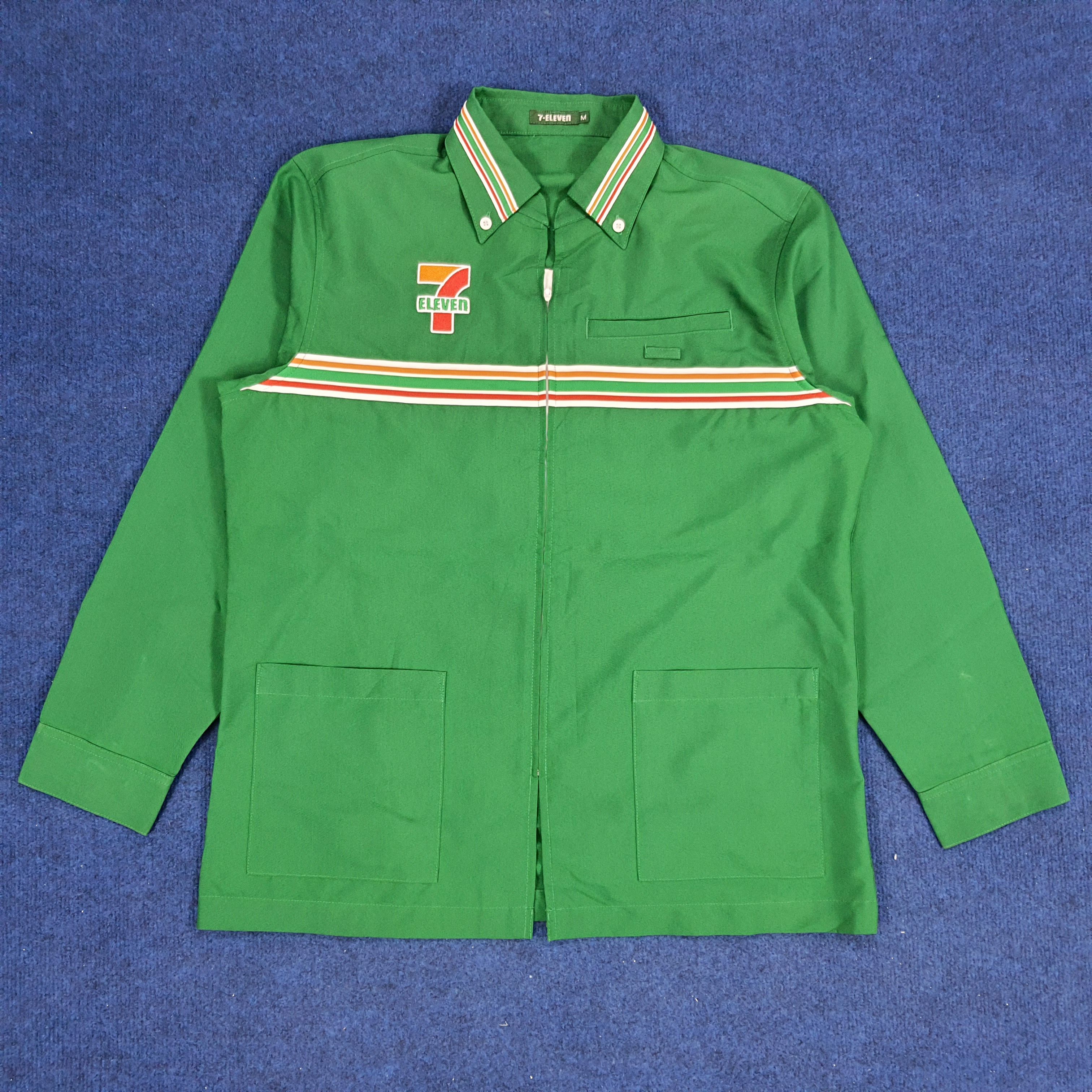 Japanese Brand × Vintage Vintage 7 Eleven Japanese Brand Staff Workwear Uniform Size US M / EU 48-50 / 2 - 3 Thumbnail