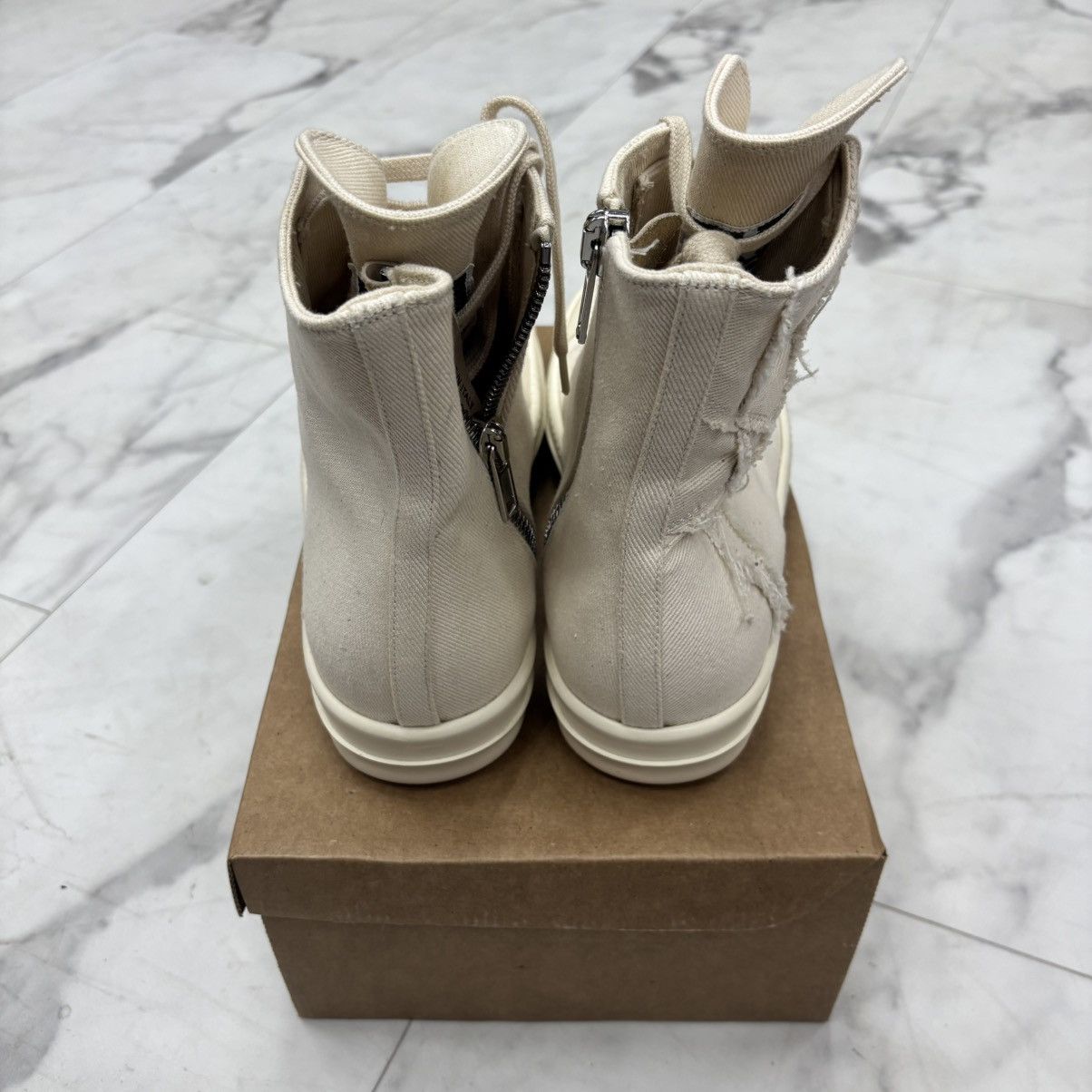 Rick Owens Rick Owens DRKSHDW Hi Top Size US 12 / EU 45 - 2 Thumbnail