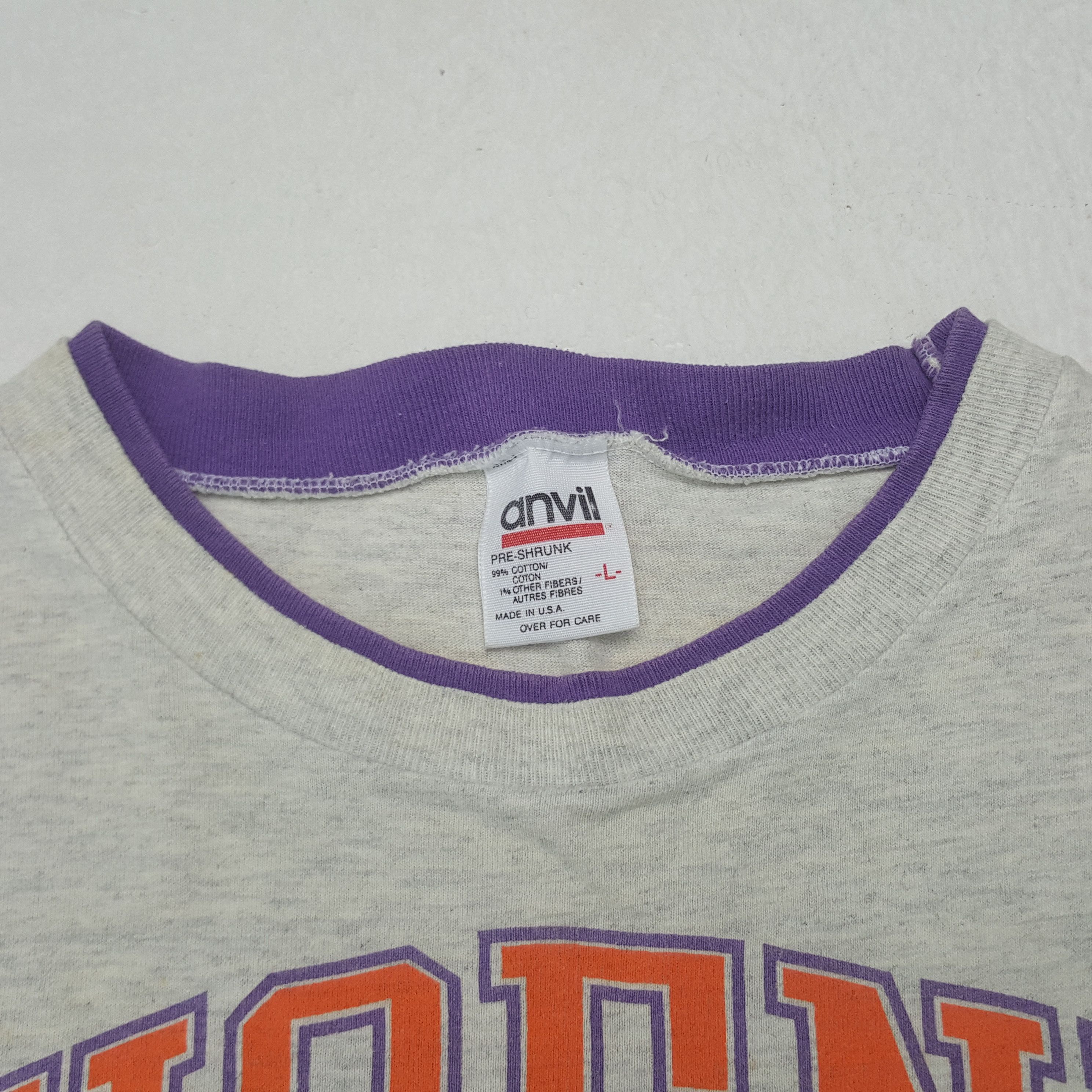 NBA Vintage Phoenix Suns NBA Basketball Team Tshirt RR25 Size US L / EU 52-54 / 3 - 4 Thumbnail