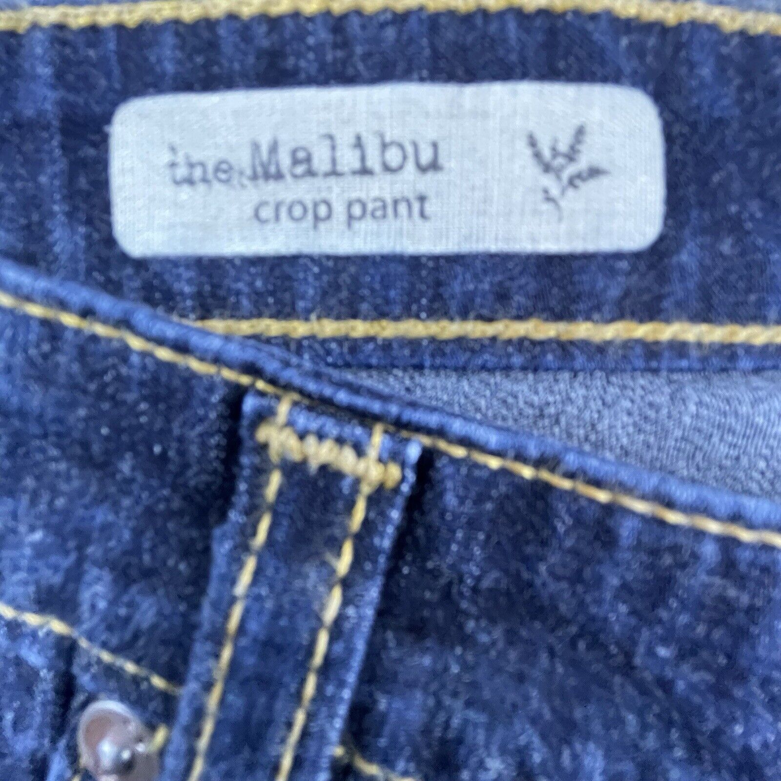 AG Adriano Goldschmied Adriano Goldschmied Jeans Womens 31 The Malibu Crop Bermuda Size 31" - 9 Thumbnail