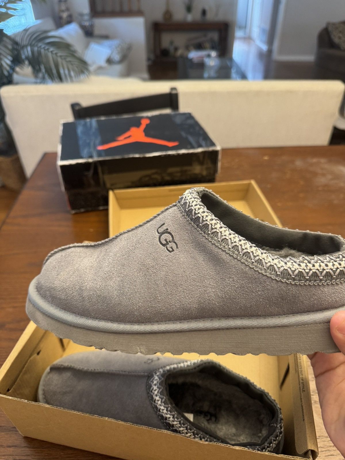 Ugg Grey Men’s Slippers