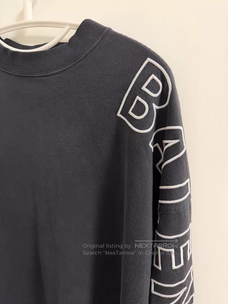 Balenciaga Balenciaga Letter side logo print Kylin arm sleeve hoodie, Size US L / EU 52-54 / 3 - 2 Thumbnail
