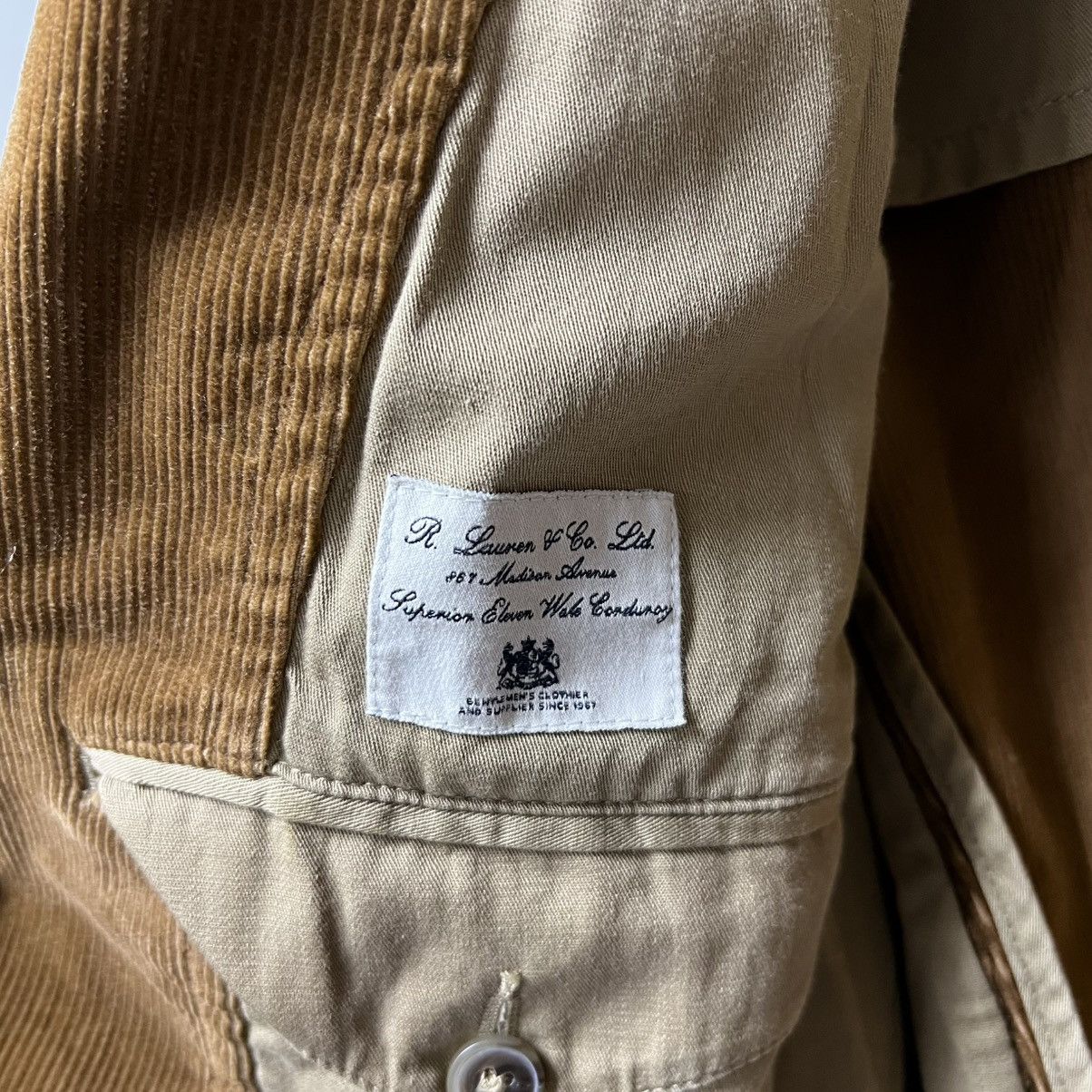 Polo Ralph Lauren Polo Ralph Lauren Corduroy Country Jacket Blazer Vintage Size US S / EU 44-46 / 1 - 17 Thumbnail