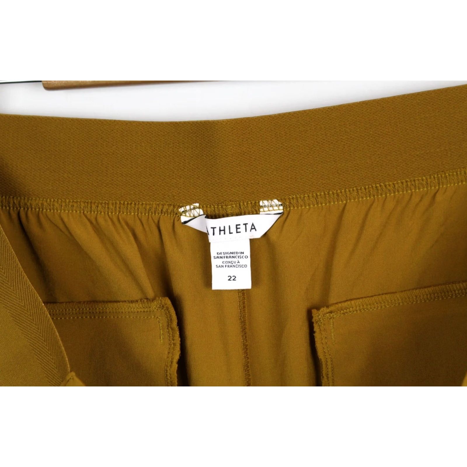 Athleta Athleta Women's Vienna Cargo Pants Track Pants 22 Regular Brass 988133 Size 40" / US 18 - 5 Thumbnail