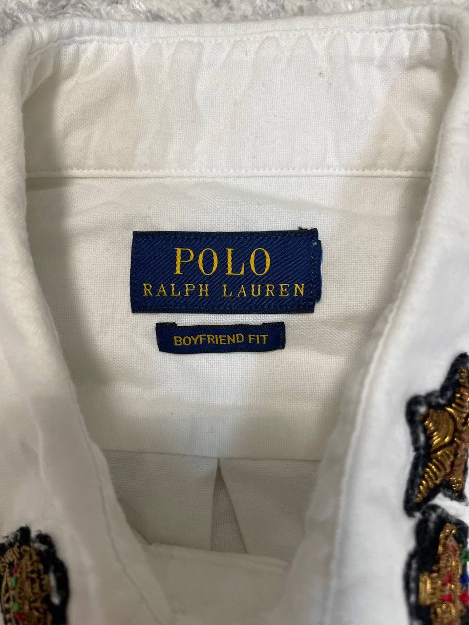 Ralph Lauren Men’s Ralph Lauren White Shirt, Boyfriend Fit, Large Size US L / EU 52-54 / 3 - 10 Thumbnail