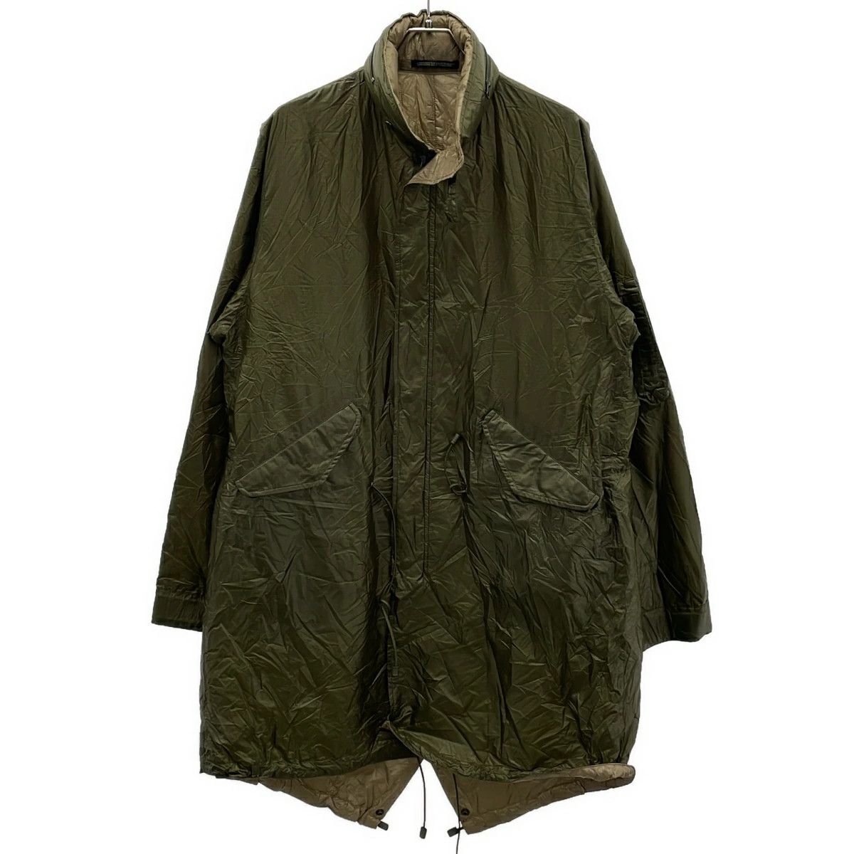 Yohji Yamamoto Yohji Yamamoto POUR HOMME 13SS Nylon Hooded Coat Size US XL / EU 56 / 4 - 1 Thumbnail