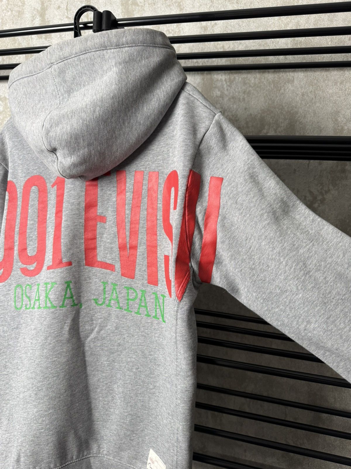 Evisu Rare vintage Zip-Hoodie Evisu Osaka Japan Size US L / EU 52-54 / 3 - 11 Thumbnail