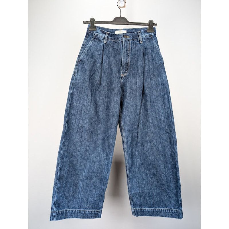 Studio Nicholson o1rshd1 Washed Denim in Indigo Size US 30 / EU 46 - 1 Thumbnail