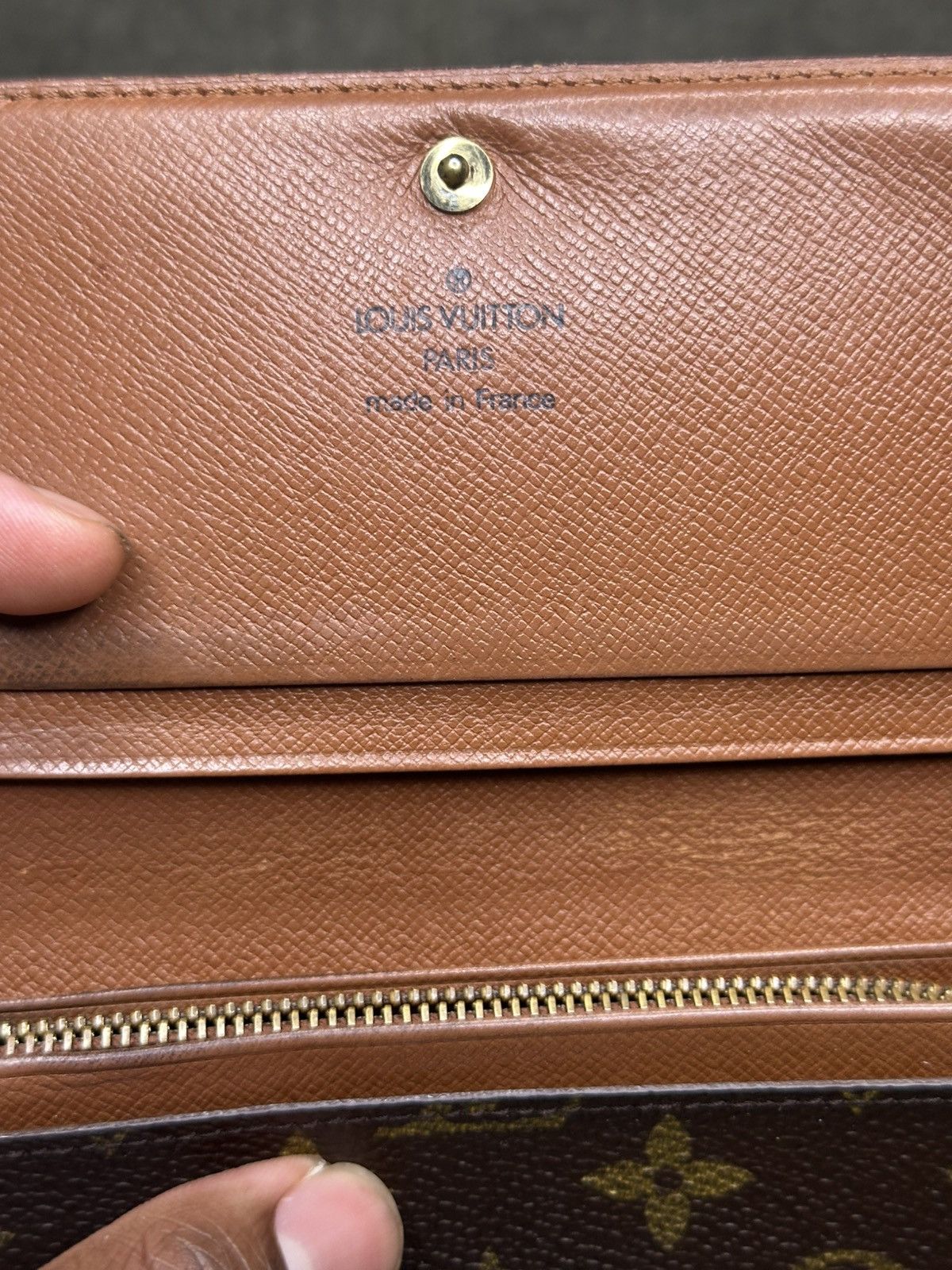 Louis Vuitton Louis vuitton monogram canvas porte monnaie tresor wallet Size ONE SIZE - 3 Thumbnail