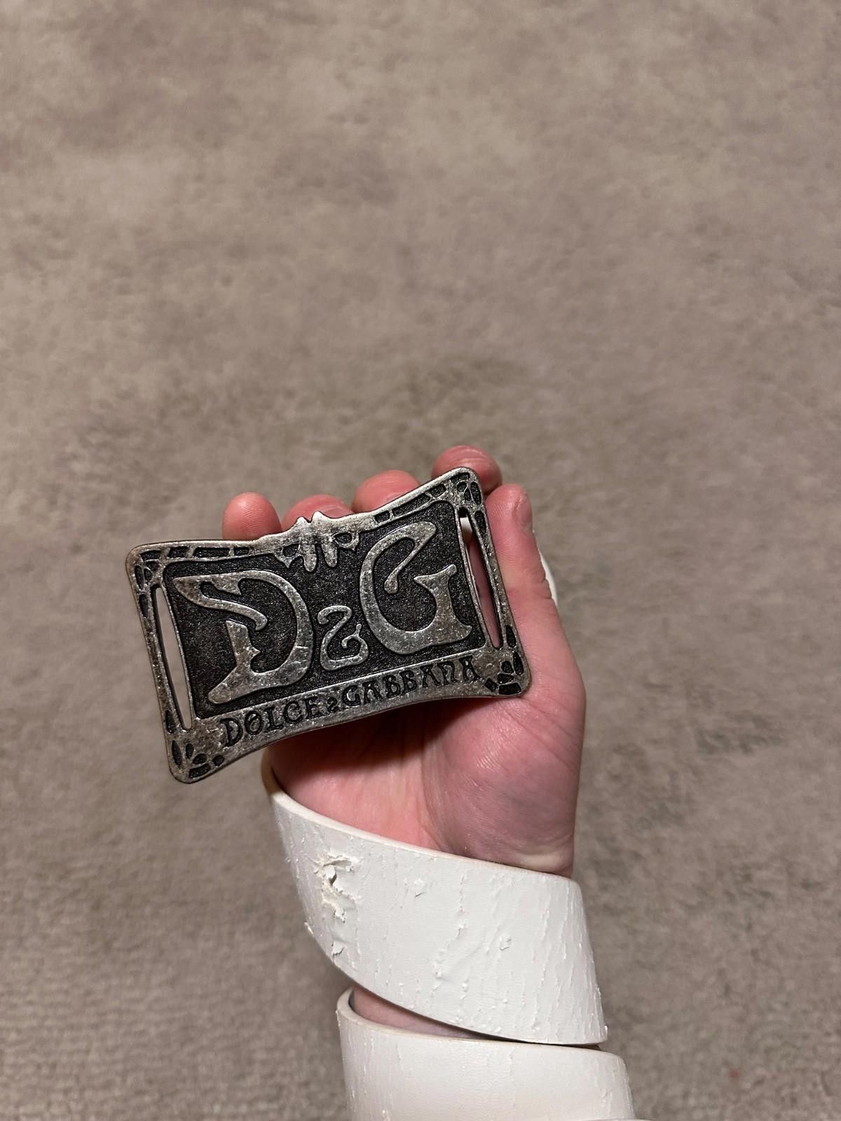 Dolce & Gabbana Dolce & Gabbana D & G Logo Silver Tone Belt Buckle Size ONE SIZE - 2 Thumbnail