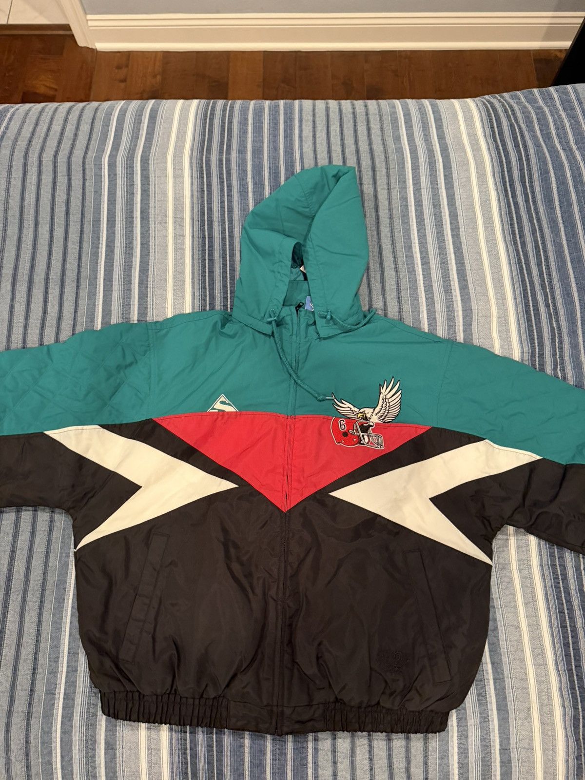 Maison Margiela × Supreme Supreme/ Maison Margiela Split Stadium Jacket Size US XL / EU 56 / 4 - 1 Thumbnail