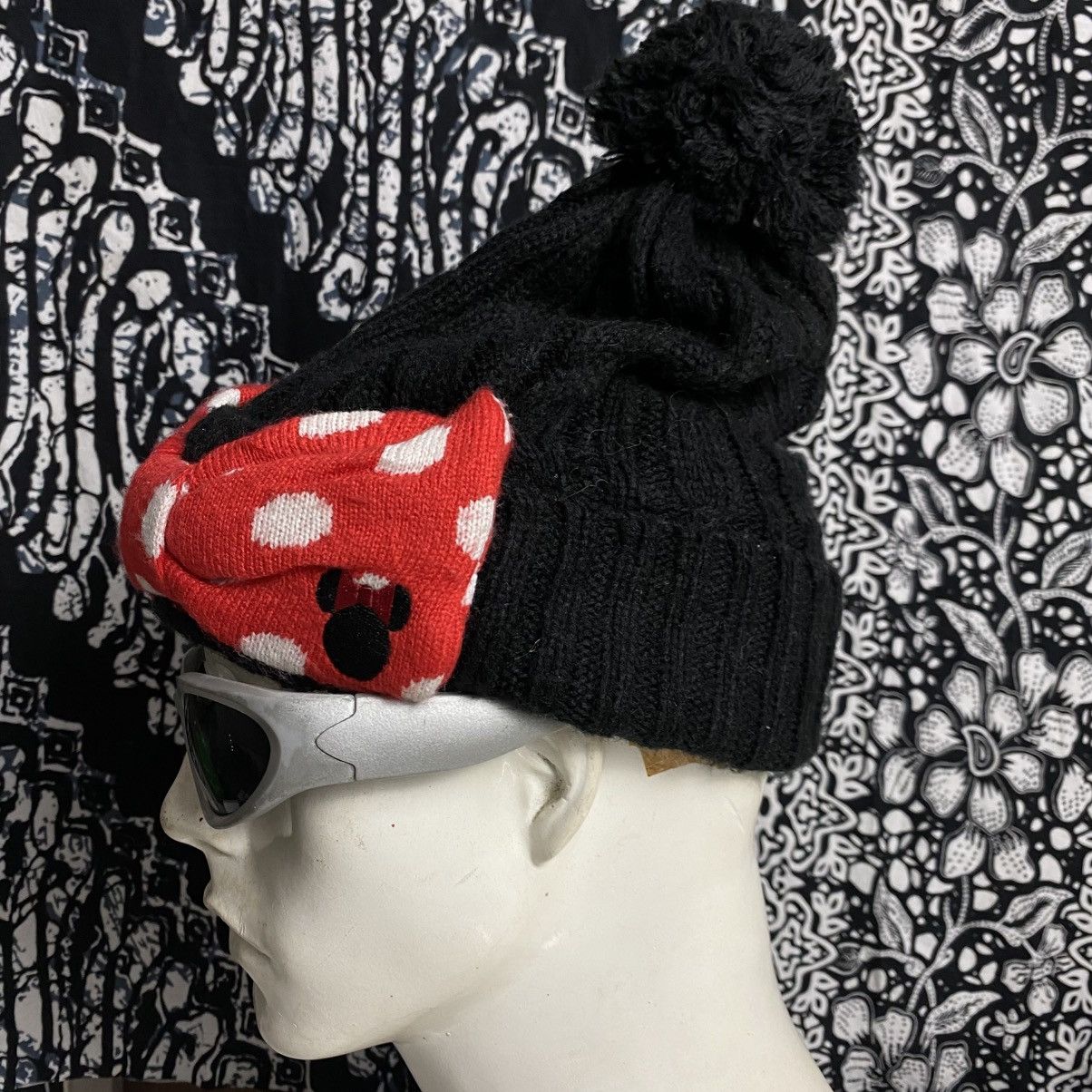 Japanese Brand × Vintage 2000s y2k disney mickey mouse tape pom beanie hats Size ONE SIZE - 4 Thumbnail
