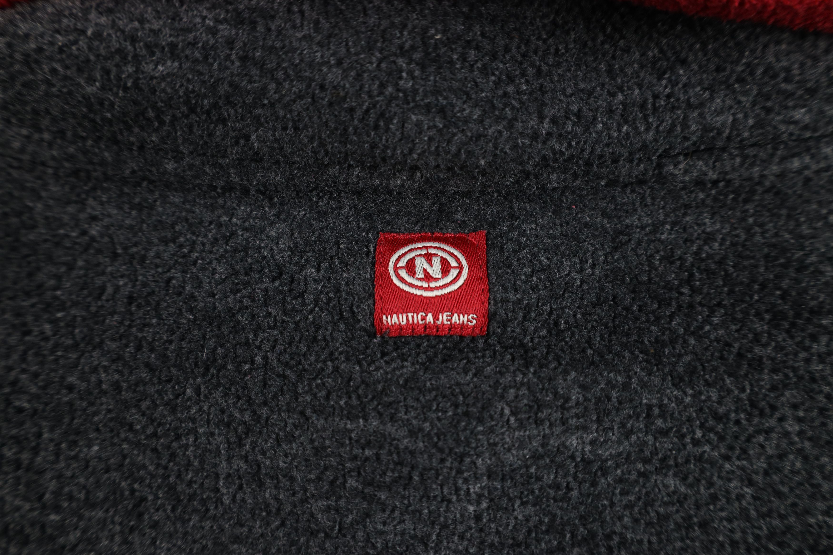 Nautica Vintage 90s Nautica Spell Half Zip Fleece Pullover Sweater Size US XL / EU 56 / 4 - 11 Thumbnail