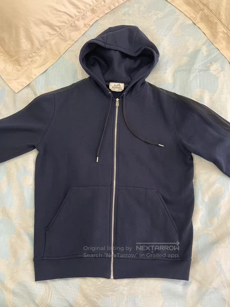 Hermes Hermes Jacket with Lined Fleece, Sleeve with H-Design Size M / US 6-8 / IT 42-44 - 2 Thumbnail
