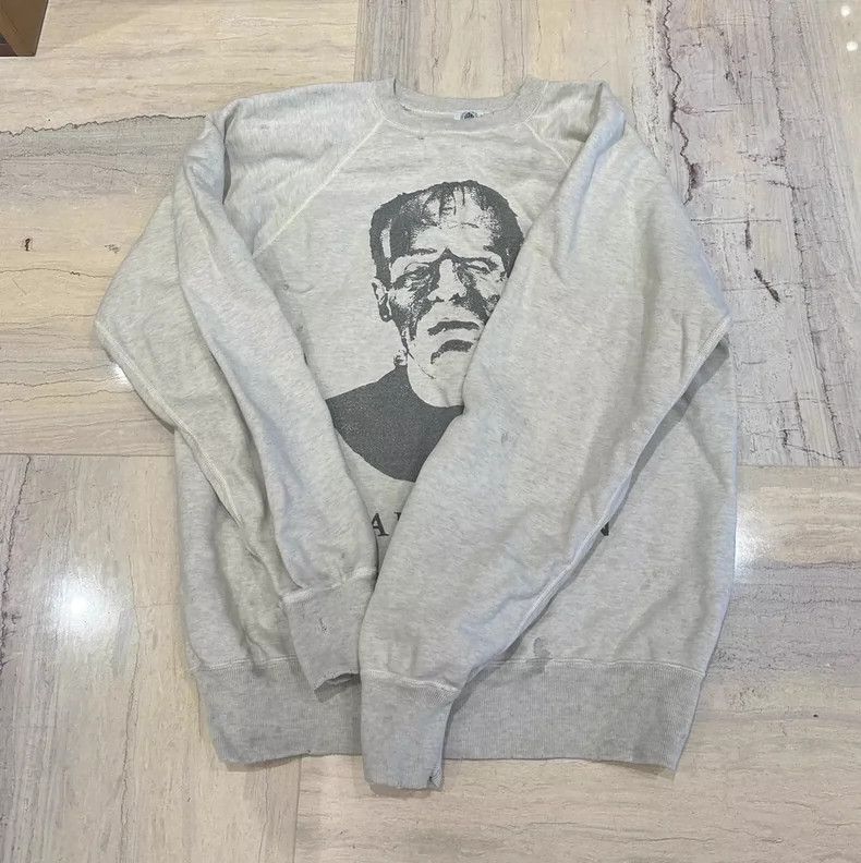 Saint Michael Saint Michael Frankenstein washed round neck long sleeves Size US L / EU 52-54 / 3 - 2 Thumbnail