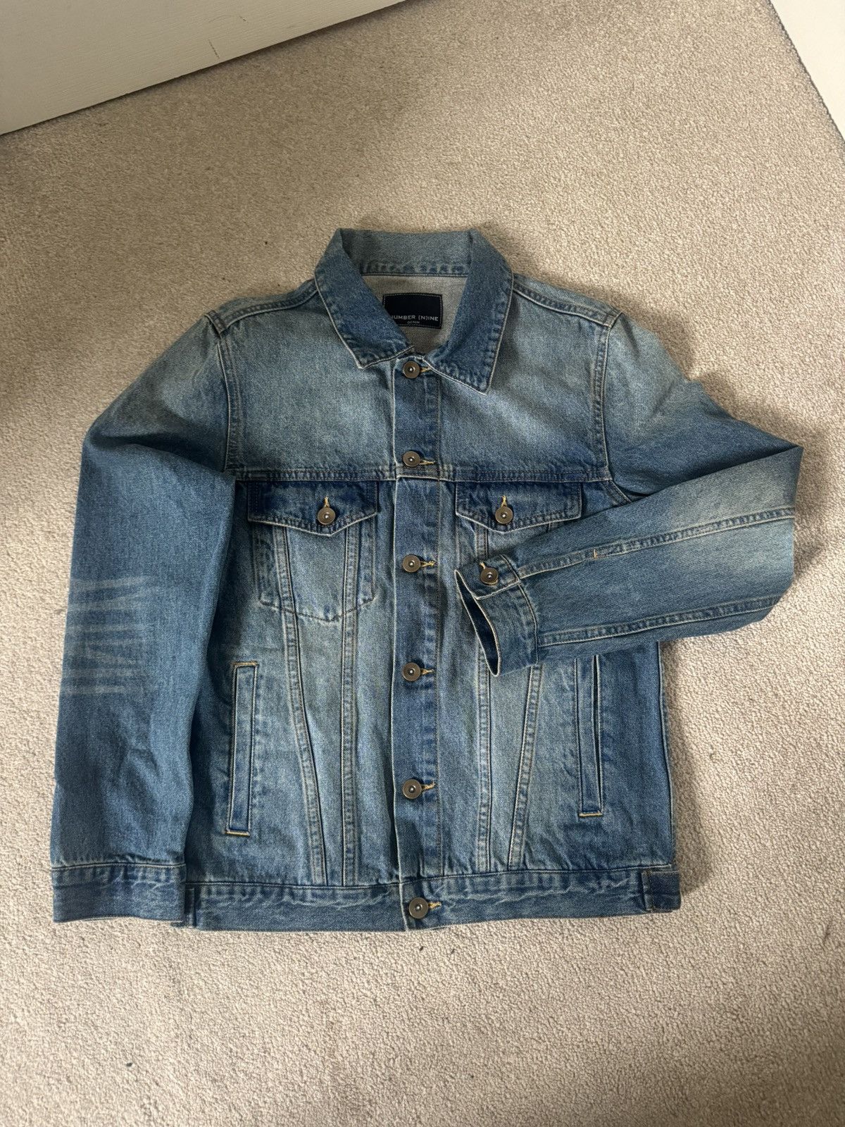 Number (N)ine Number (N)ine Denim Jacket Size US S / EU 44-46 / 1 - 1 Thumbnail