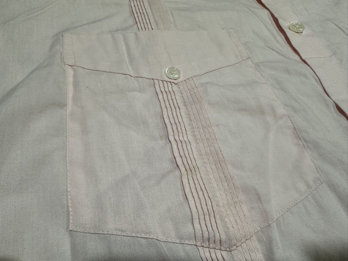 Supreme 🔥Supreme Guayabera Shirt 4 Pockets Pastel Pink Short Sleeve Size US M / EU 48-50 / 2 - 6 Thumbnail