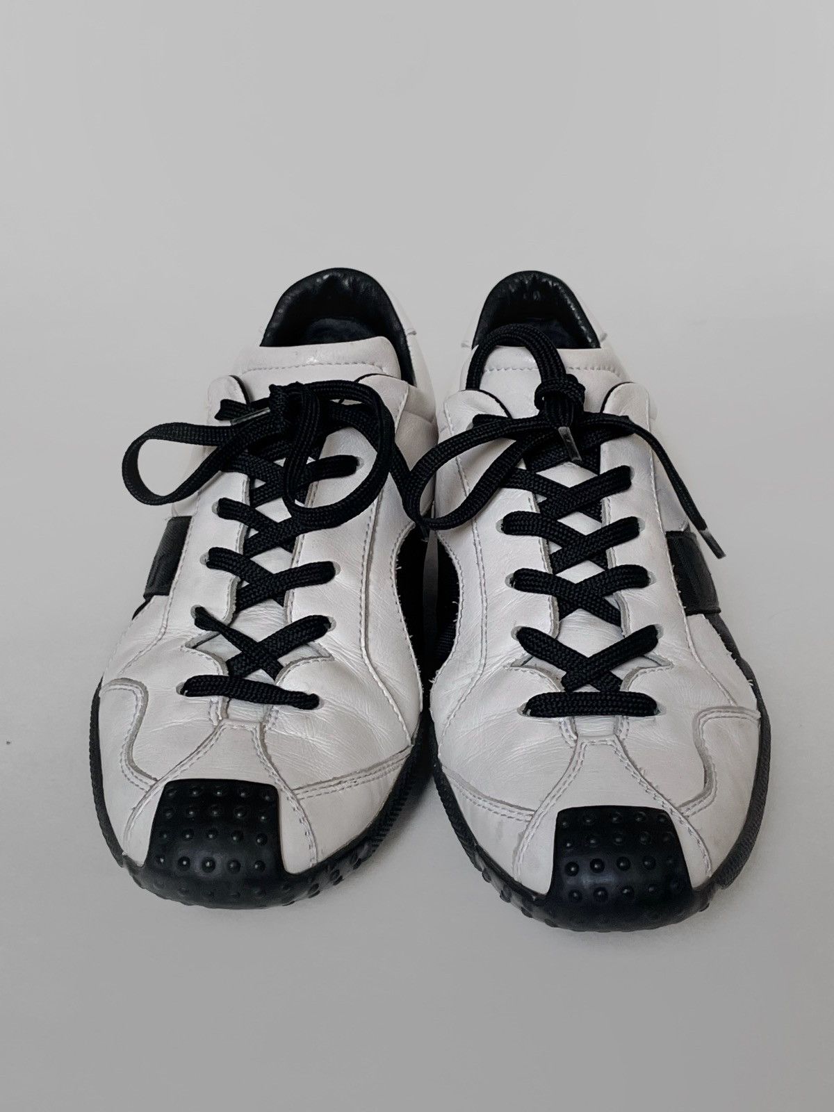Dior Vintage Dior boxing leather sneakers 2000s Size US 7.5 / IT 37.5 - 4 Thumbnail