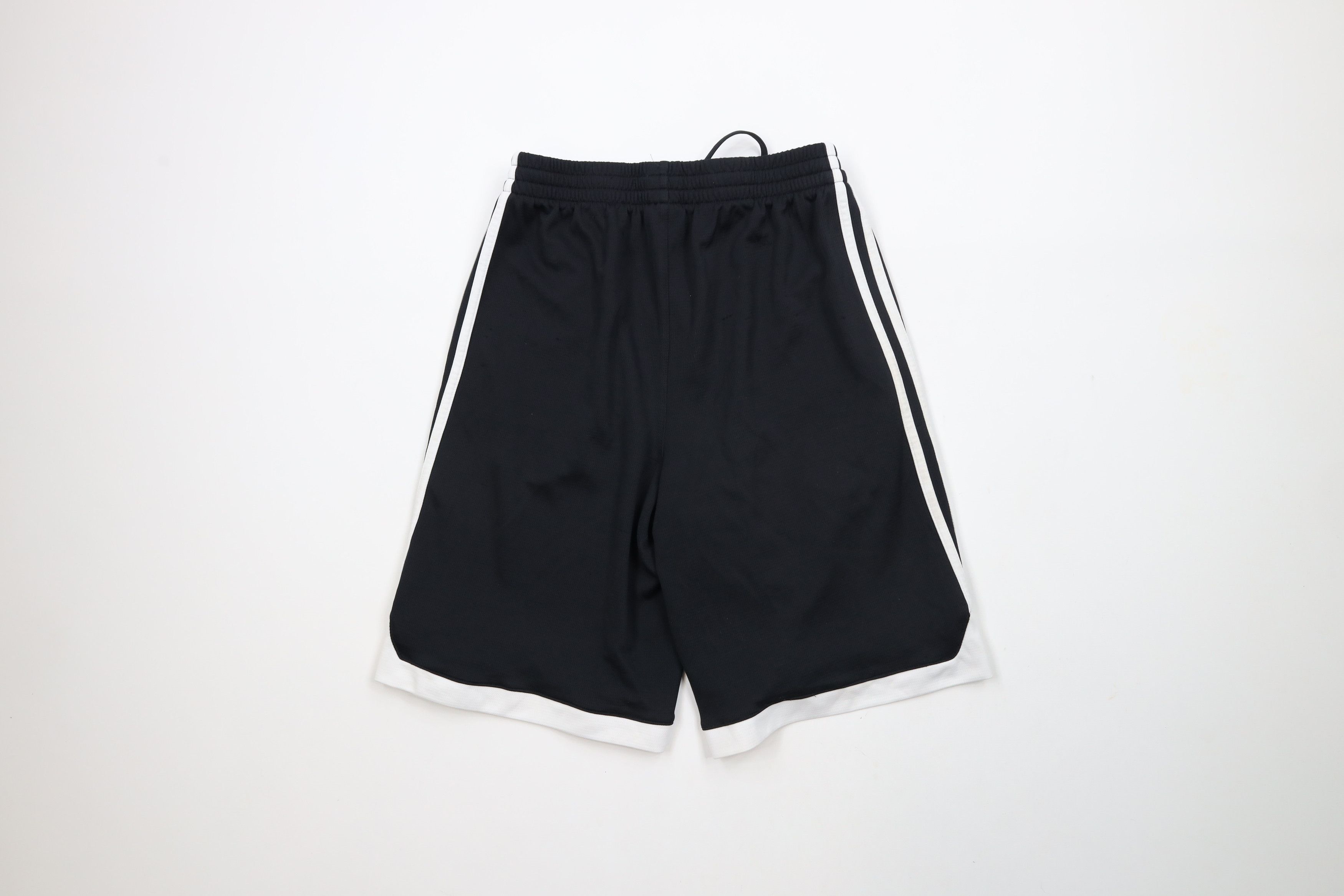 Adidas × Vintage Vintage Adidas Spell Out Running Soccer Shorts Black Size US 30 / EU 46 - 11 Thumbnail