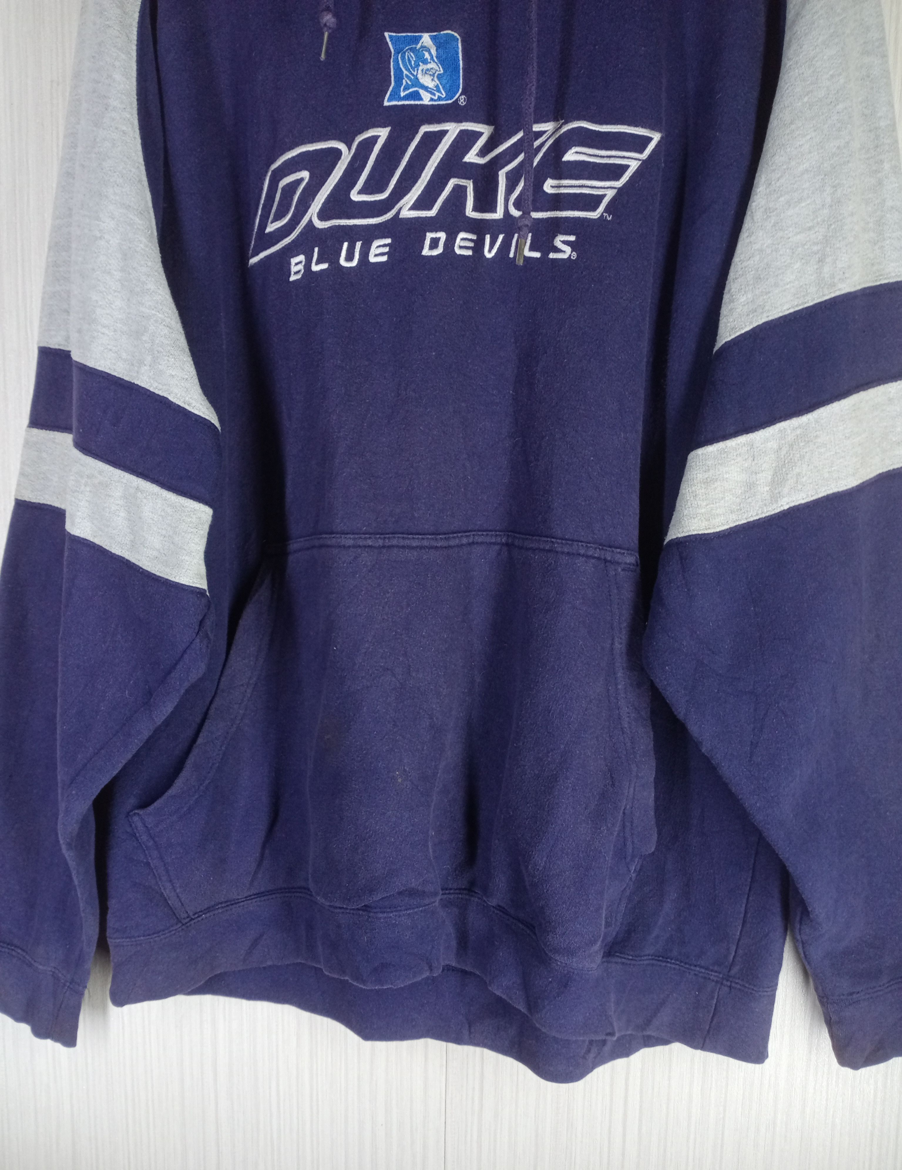 NCAA Rare Vintage DUKE Blue Devil's University Hoodie Size US L / EU 52-54 / 3 - 2 Thumbnail