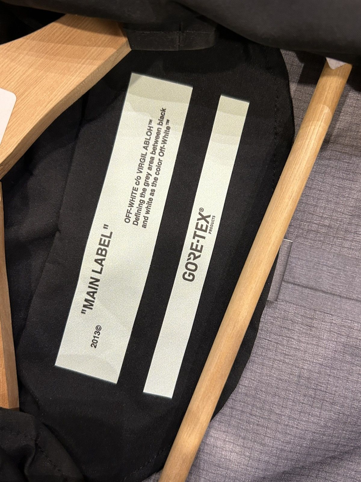 Off-White Off- White Gore Tex Jacket - Black Size US L / EU 52-54 / 3 - 3 Thumbnail