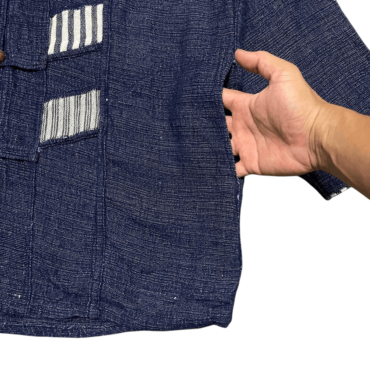 Issey Miyake Vintage Issey Miyake Inspired Indigo Jacket Size US M / EU 48-50 / 2 - 6 Thumbnail