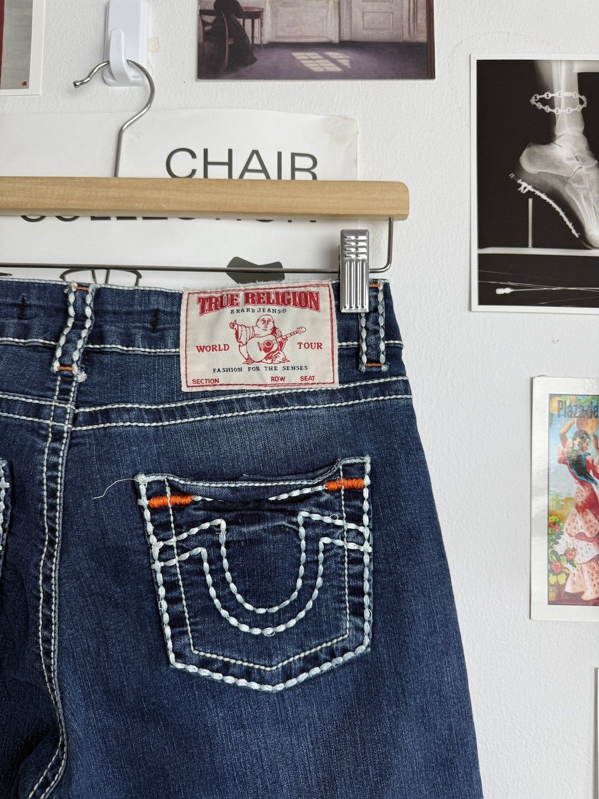 True Religion True religion flared denim pants 31 skate chief keef opium Size 31" - 4 Thumbnail