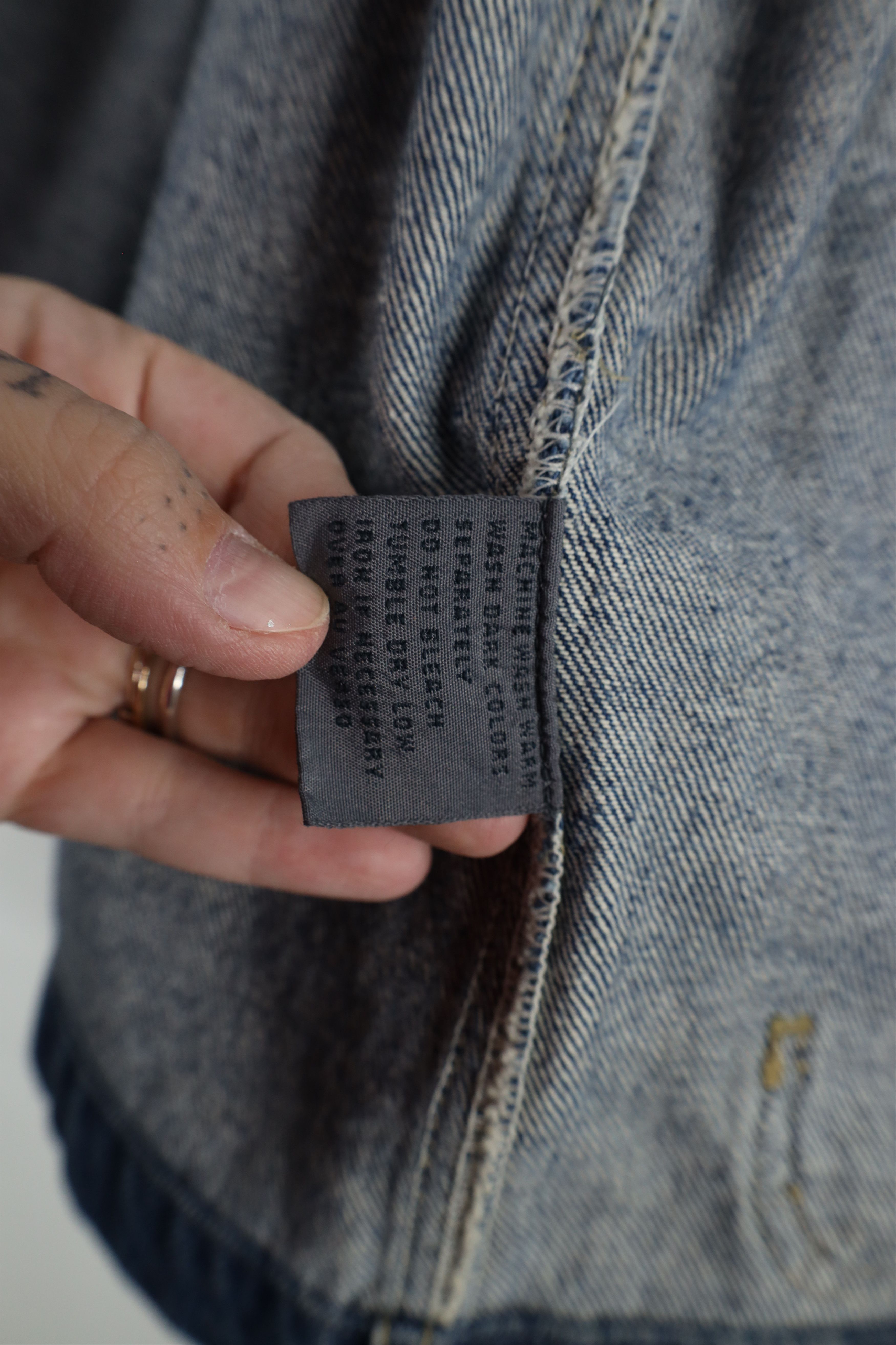Vintage Vintage 90s Streetwear Denim Jean Blazer Jacket Blue Cotton Size M / US 6-8 / IT 42-44 - 10 Thumbnail