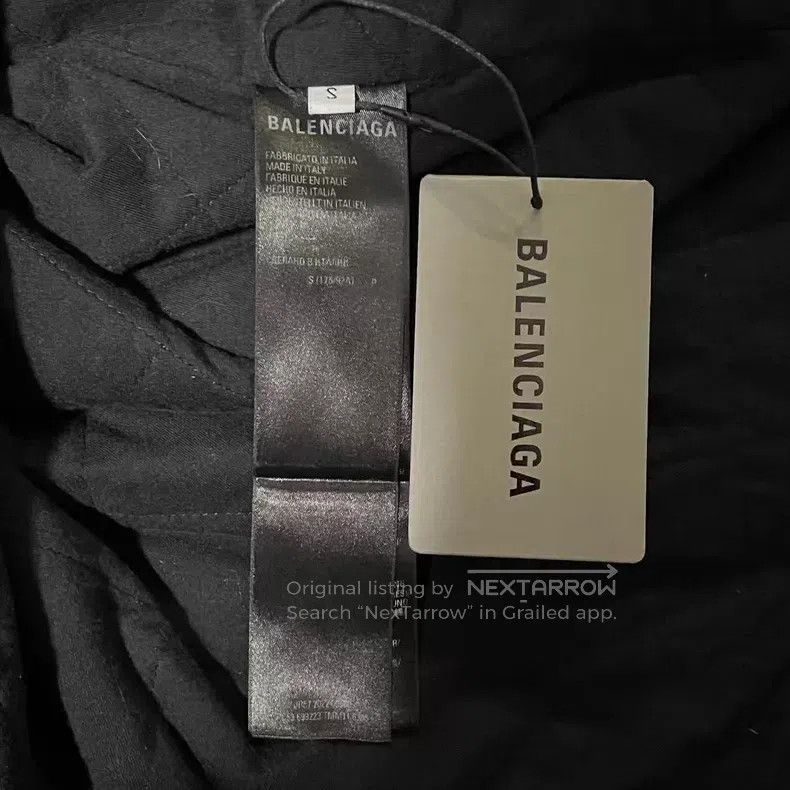 Balenciaga Balenciaga Gradient Plaid Drawstring Single Breasted Hoode Size US S / EU 44-46 / 1 - 4 Thumbnail